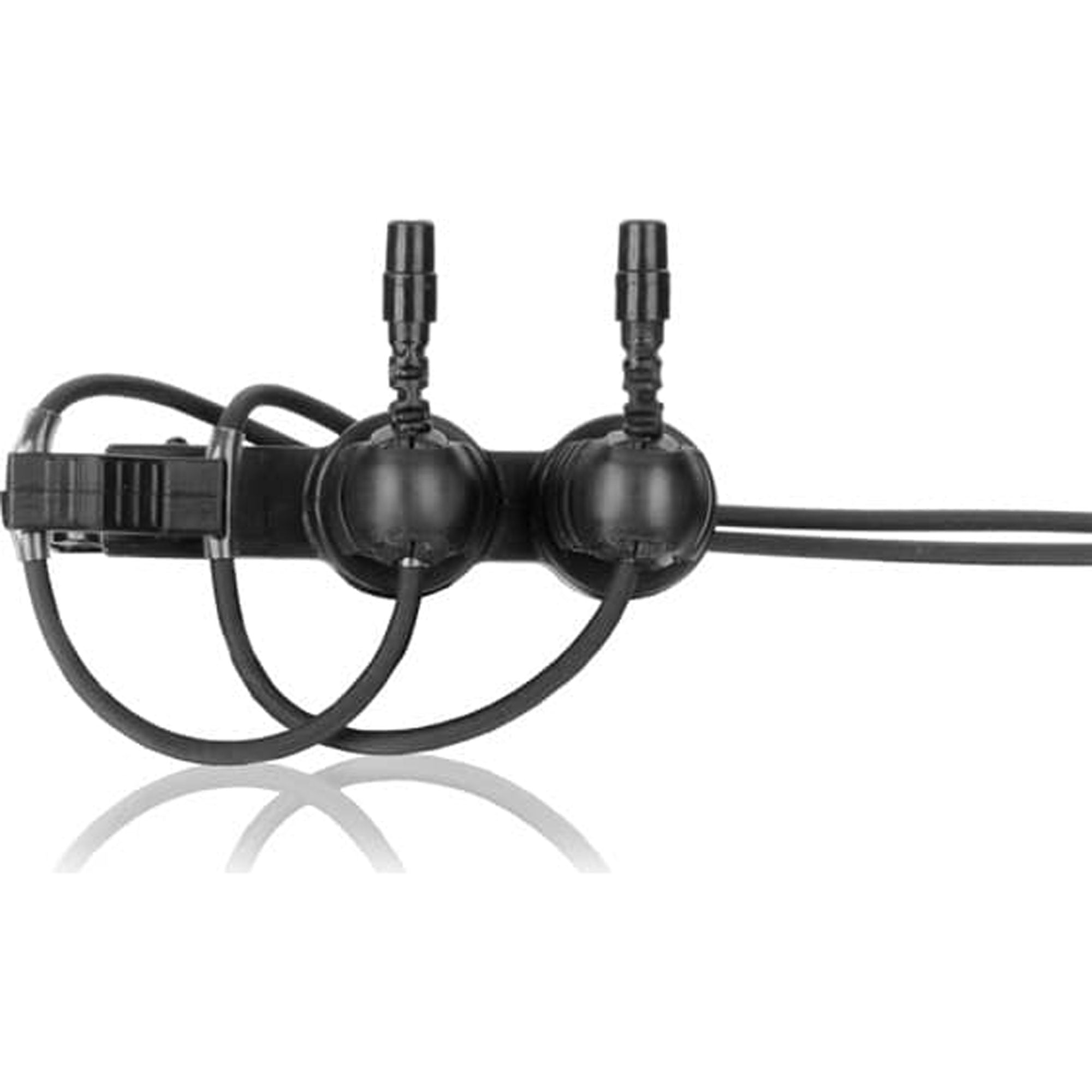 Countryman Double Isolation Clip for Lavalier Microphones (Black)