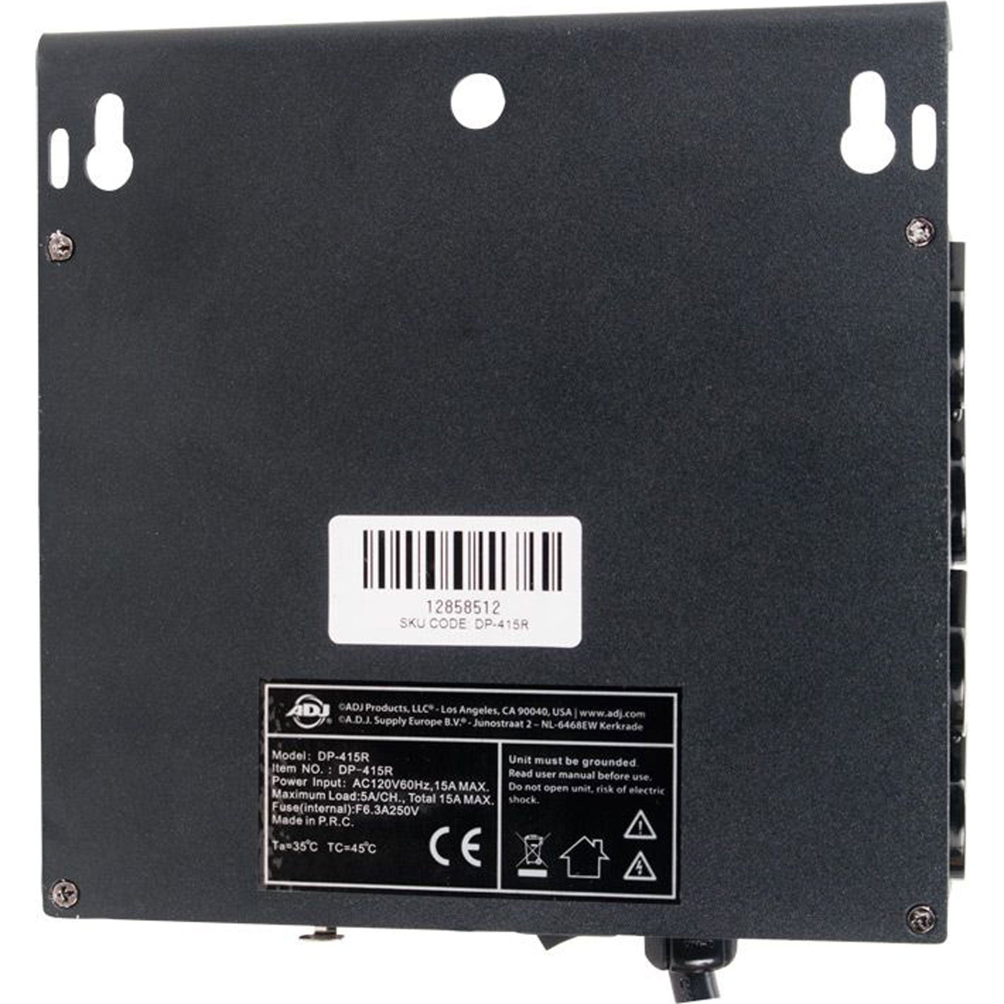 American DJ DP-415R Compact 4-Channel DMX Dimmer and Switch Pack