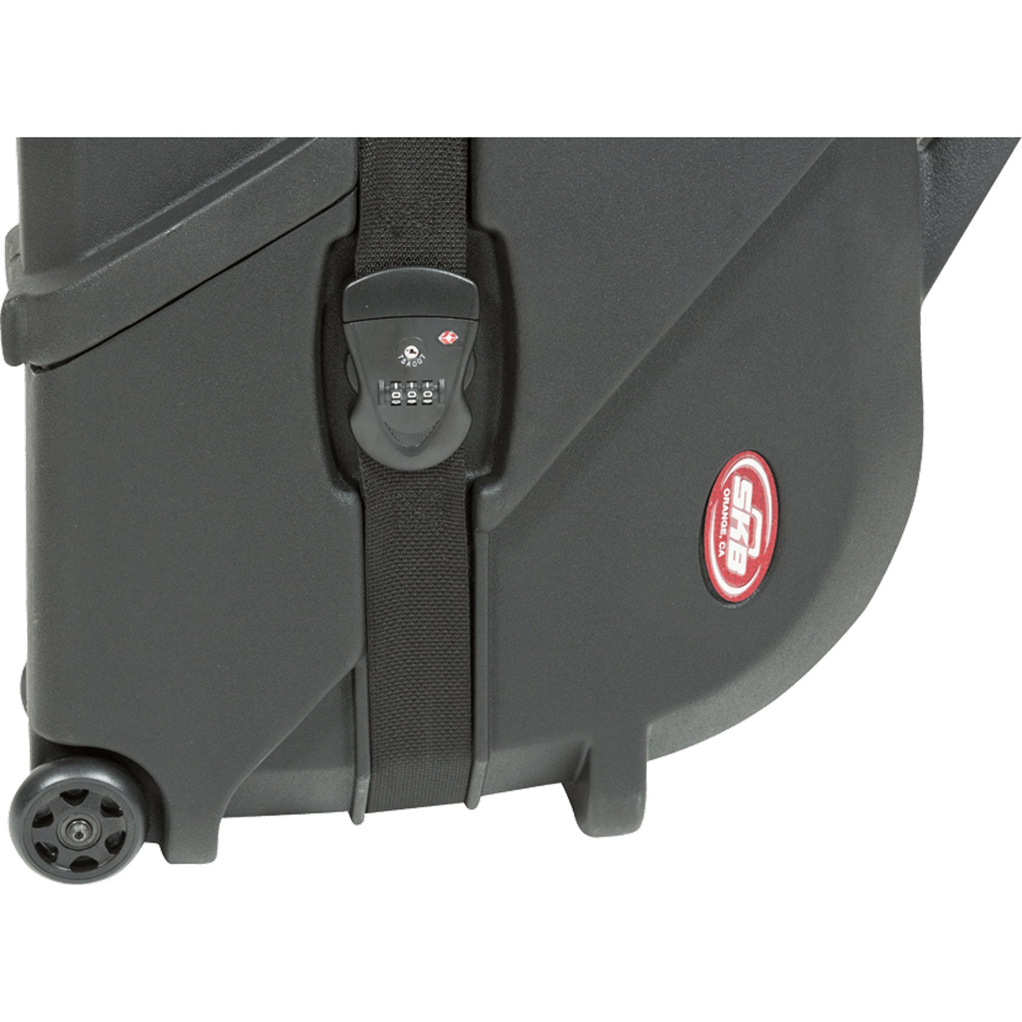 SKB 1SKB-44RW ATA Roto Electric Bass Guitar Case with TSA Lock