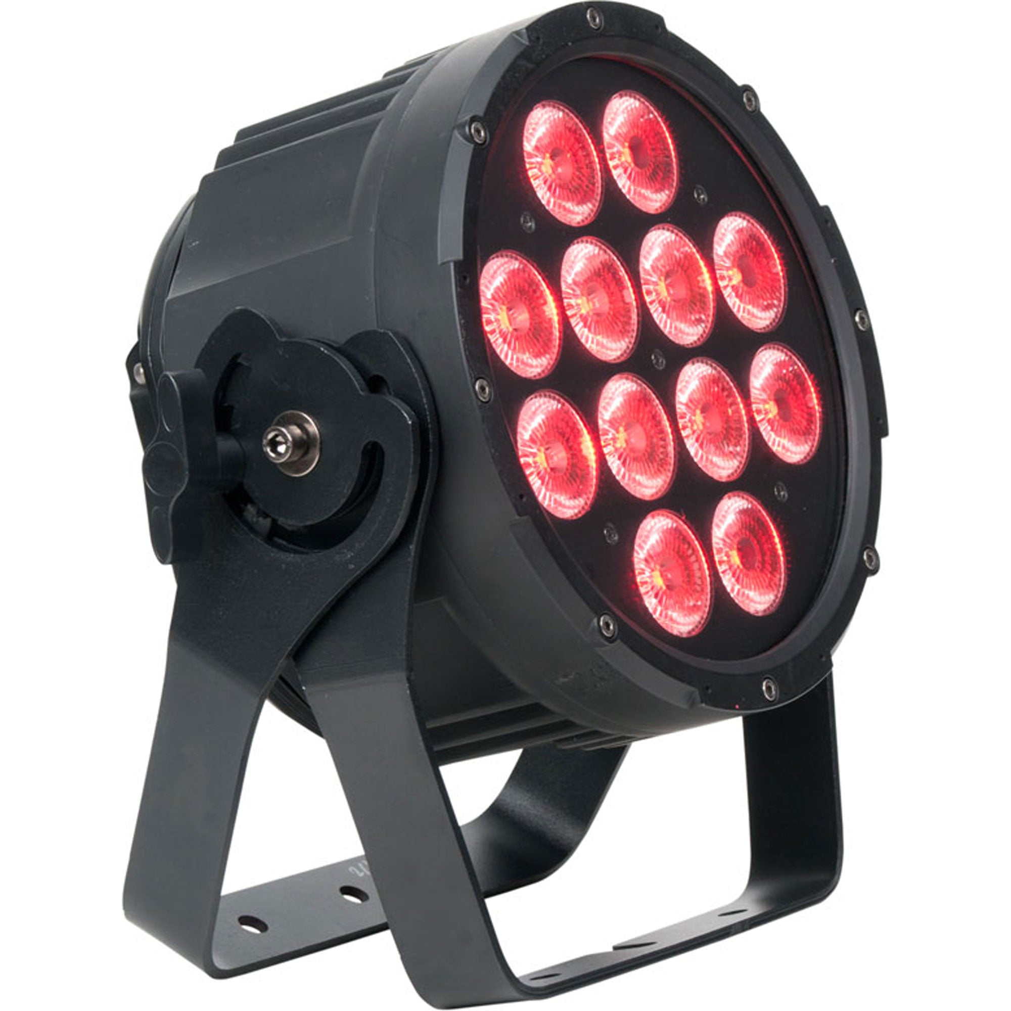 Elation SIXPAR 200IP LED Par Lighting Fixture with 12 RGBAW+UV LEDs (Outdoors, Black)