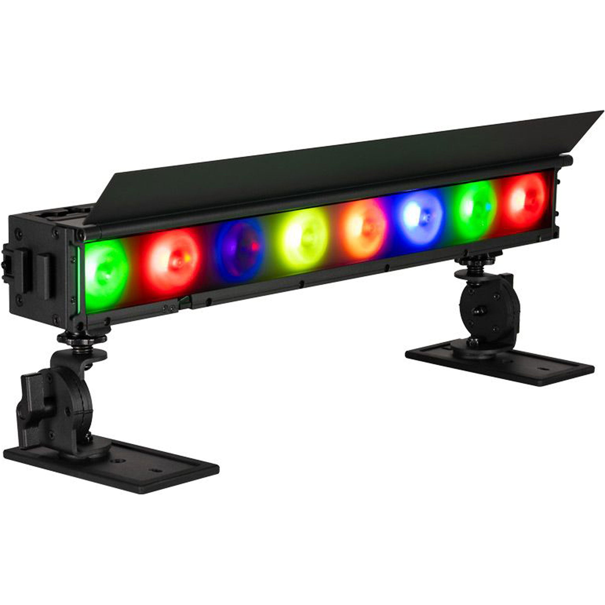 American DJ ElectraPix Bar 8 IP65 Outdoor-Rated Battery-Powered RGBAL+UV LED Linear Bar Fixture