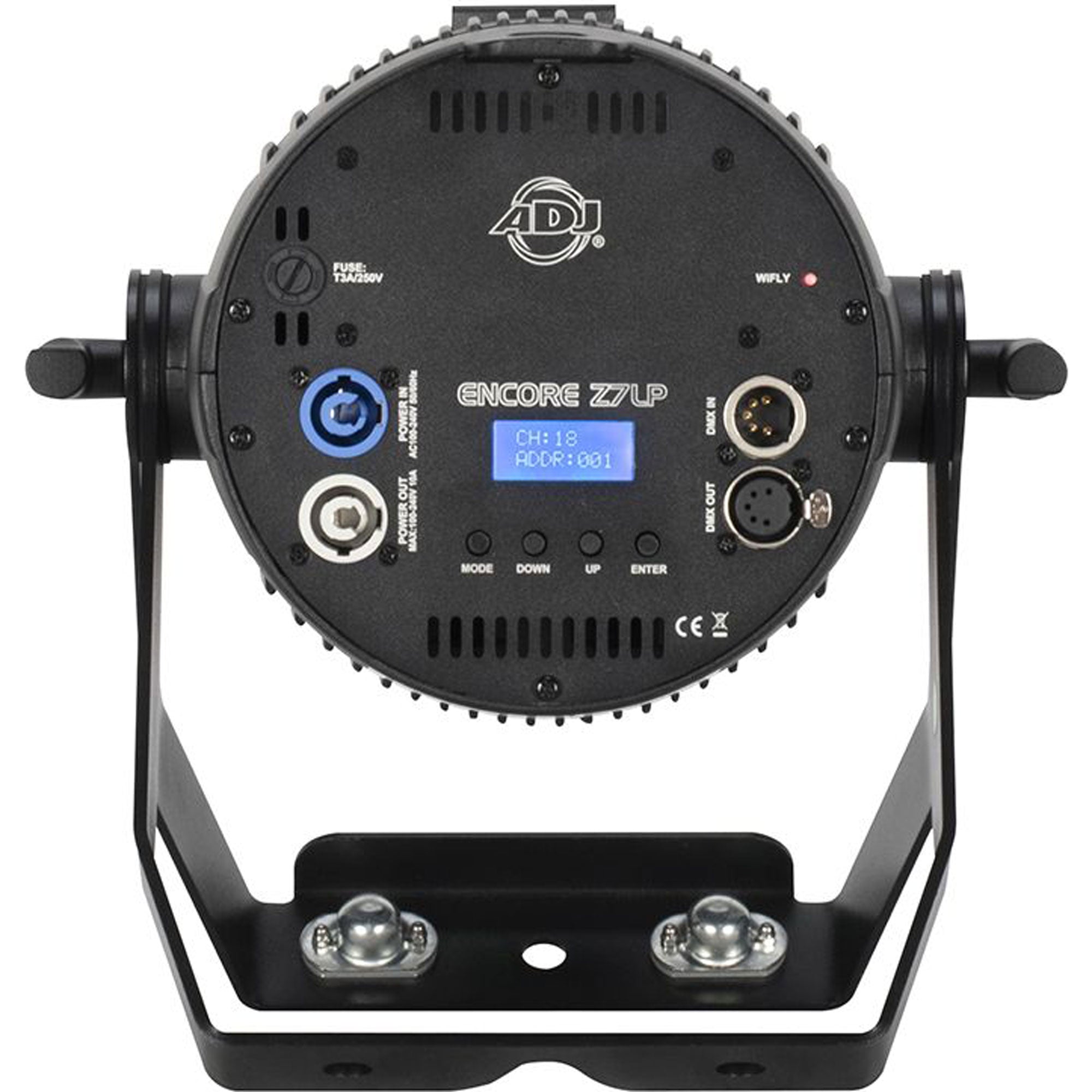 American DJ Encore Z7LP Heavy-Duty RGBL Quad LED Par Fixture with Motorized Zoom