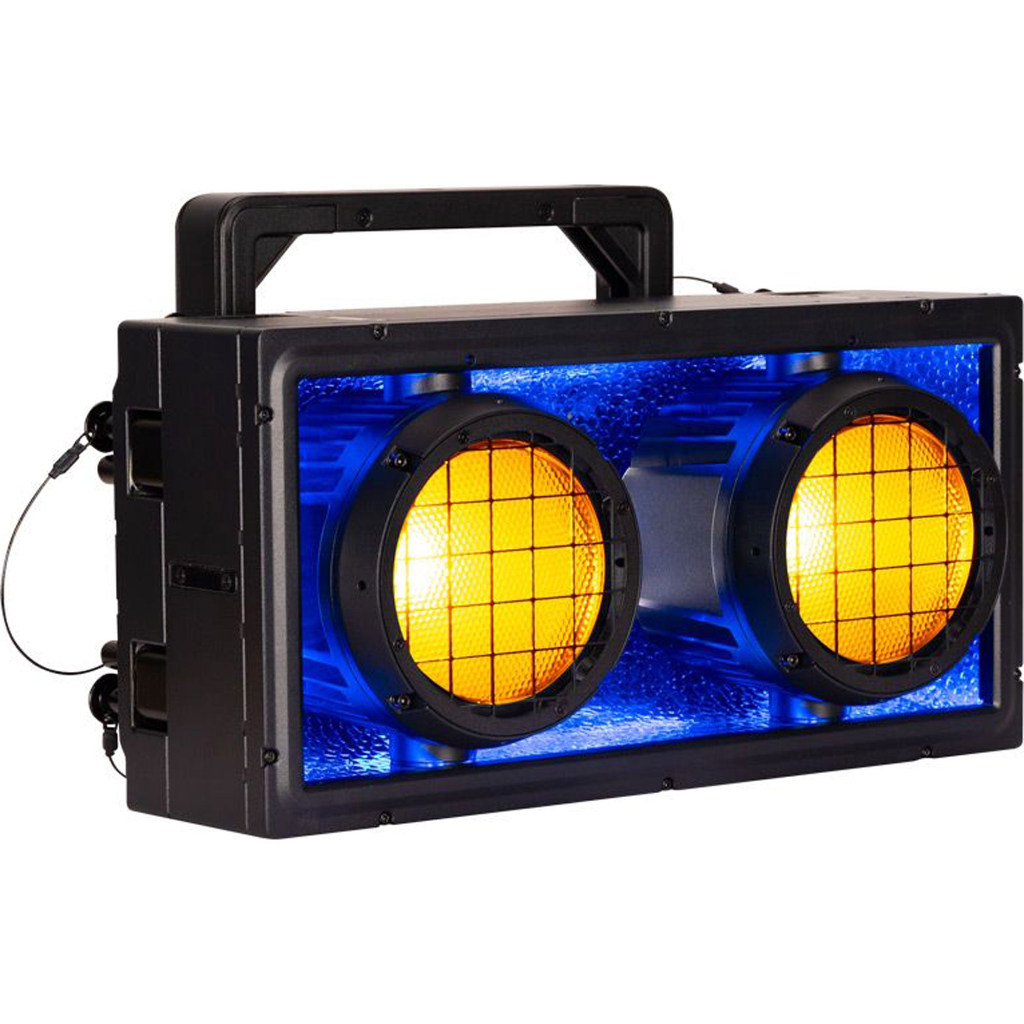 American DJ Encore DBX RGBAW LED Dual-Lens Blinder/Strobe Light Fixture with Background RGB LEDs