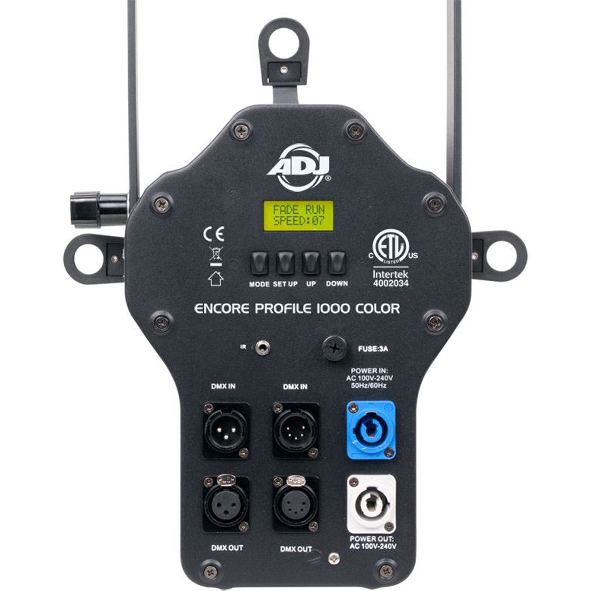 American DJ Encore Profile 1000 Color RGBW COB LED Ellipsoidal Spotlight with Manual Zoom