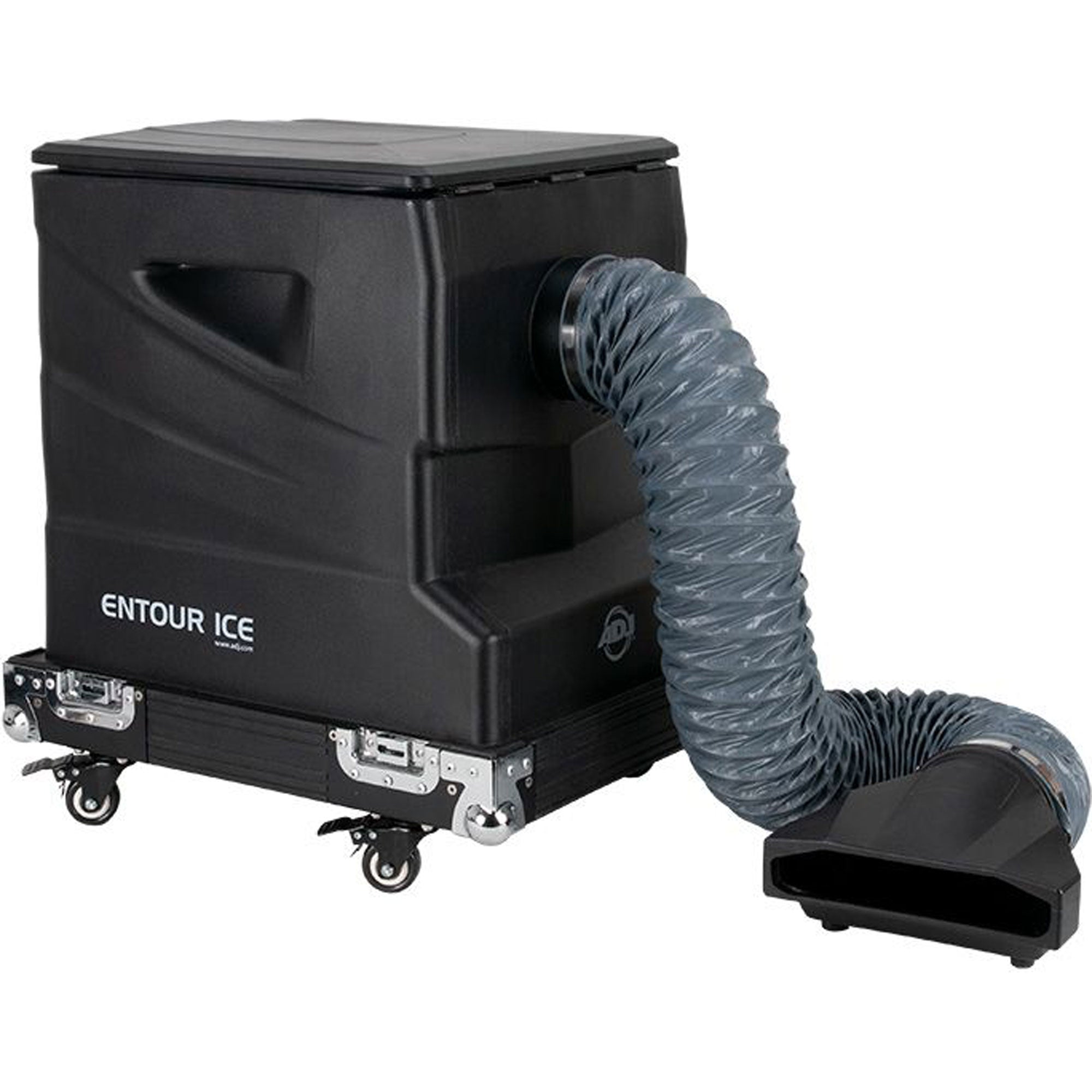 American DJ Entour Ice High Output Tour-Grade Low-Lying Fog Machine Built into Flight Case