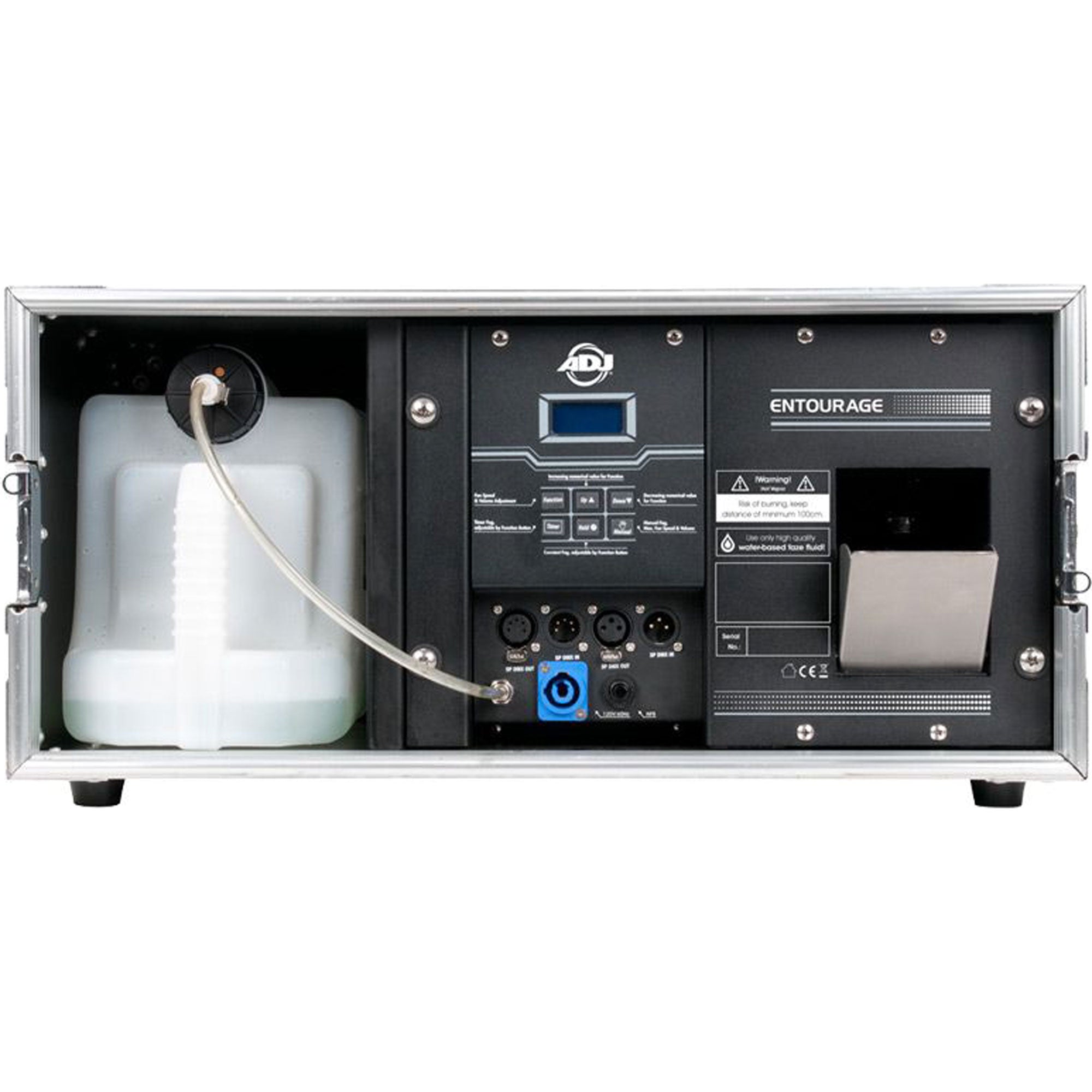 American DJ Entourage 1400W Professional Fog/Haze Faze Machine Built into Flight Case