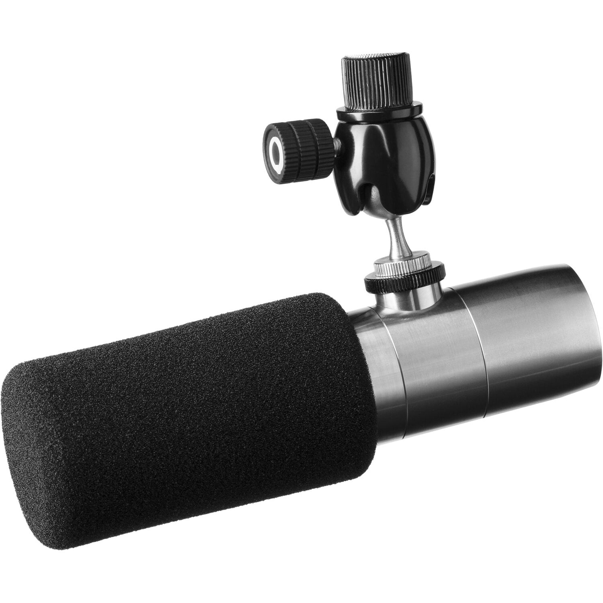 Earthworks ETHOS Broadcast Condenser Microphone with FREE 20' XLR Cable (Stainless Steel)