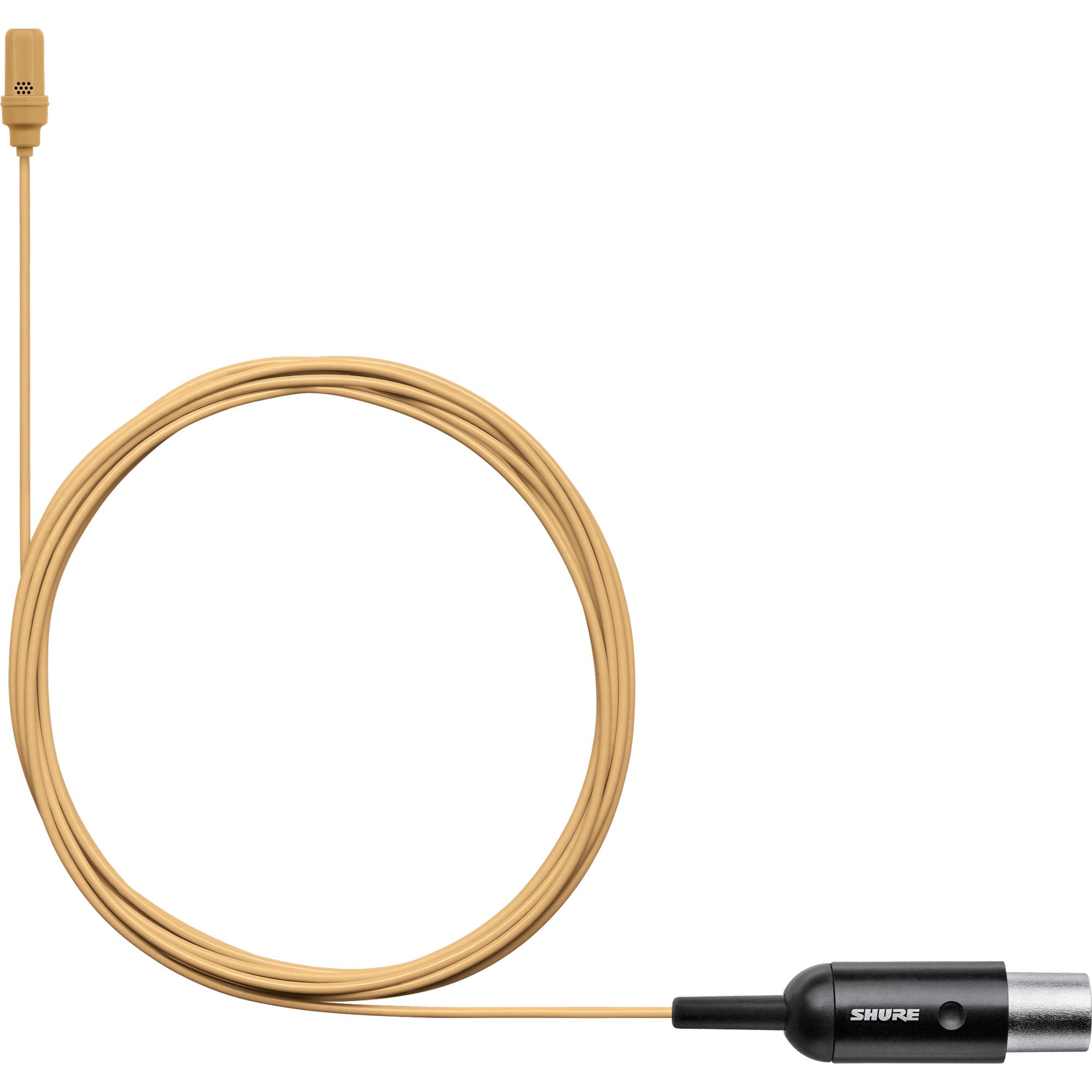 Shure UL4 UniPlex Cardioid Subminiature Lavalier Microphone (Tan, TA4F)