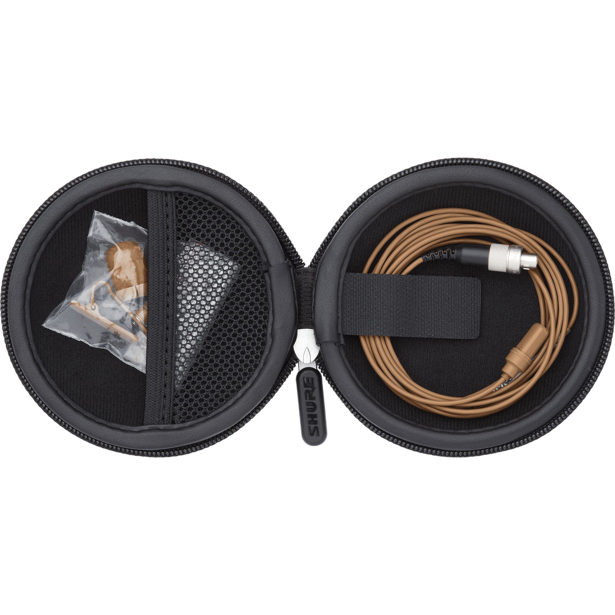 Shure UL4 UniPlex Cardioid Subminiature Lavalier Microphone (Cocoa, 3-Pin LEMO)