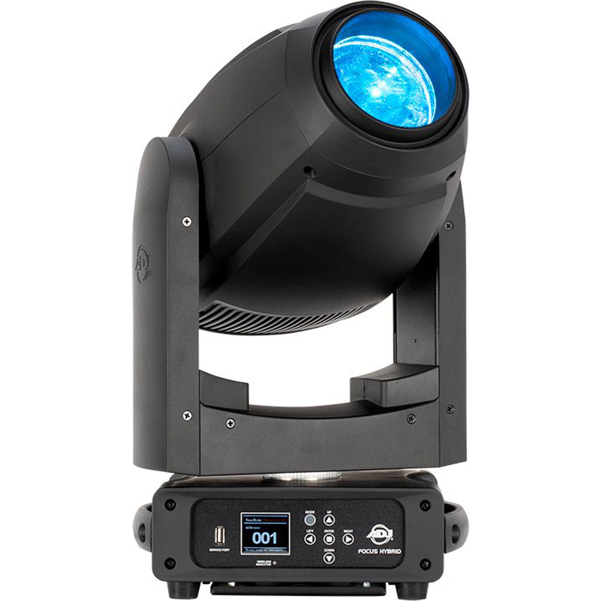 American DJ Focus Hybrid 200W Moving Head LED Spot, Wash, Beam & Gobo Projector with Wired Network