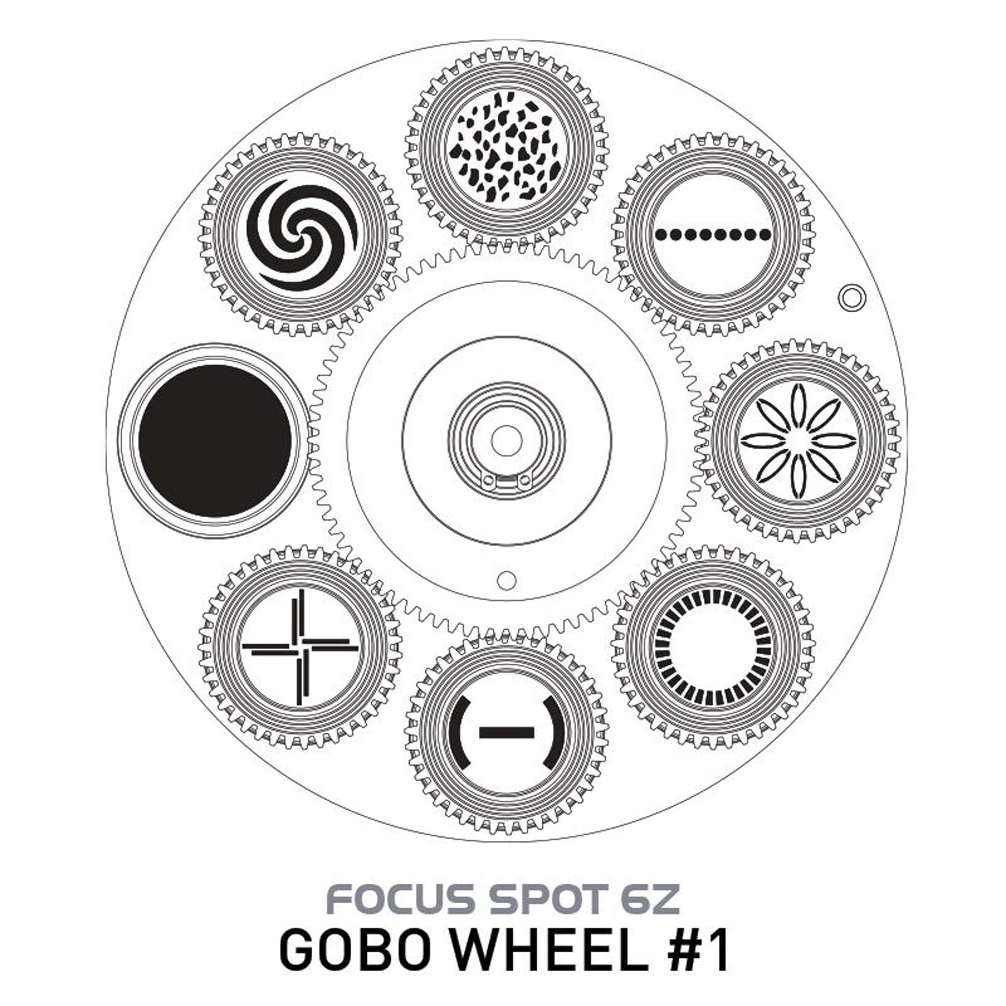 American DJ Focus Spot 6Z 300W LED Moving Head Light with Motorized Focus & Zoom