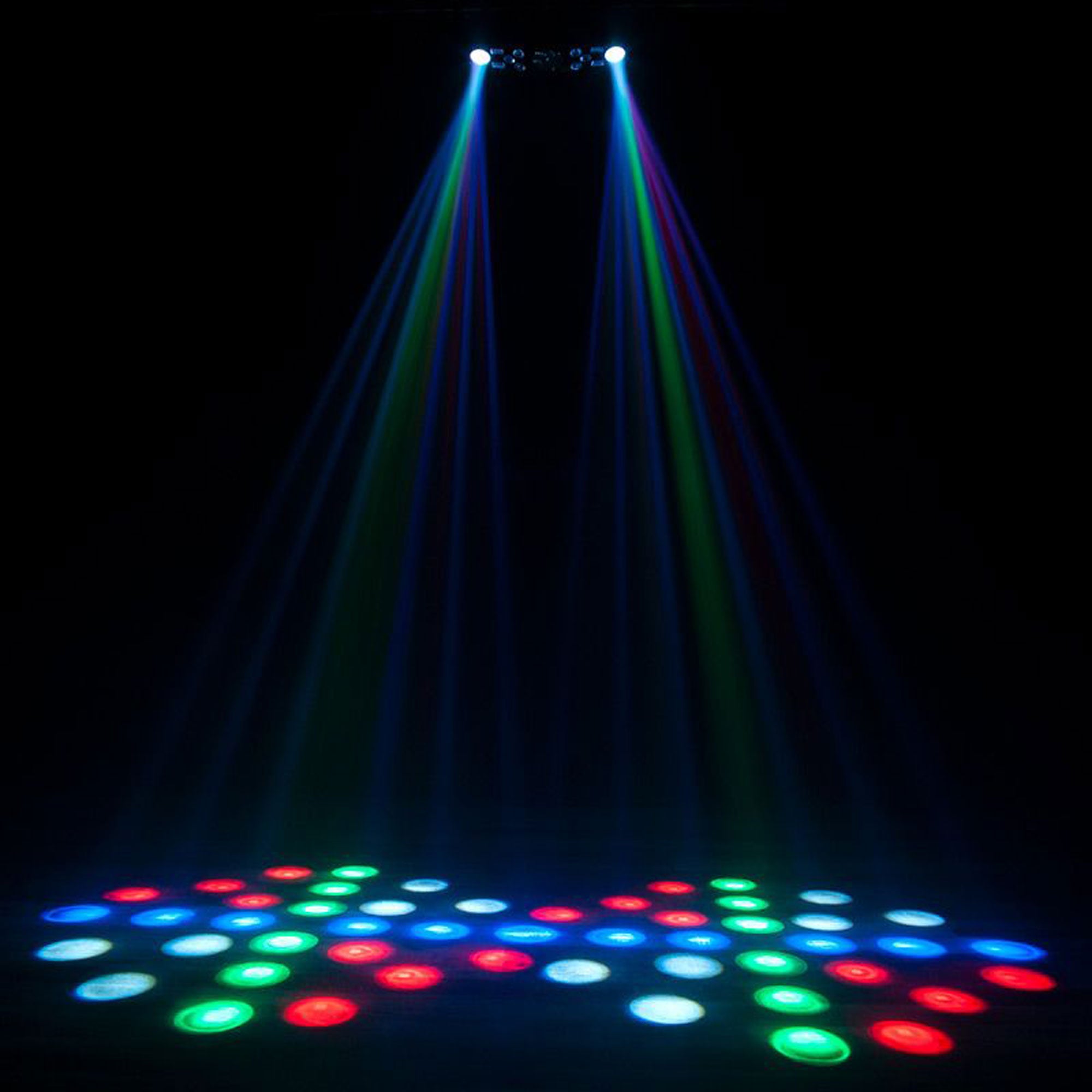 Eliminator Lighting Furious Five RG 5-In-1 Derby, Laser Beams, UV, Wash and Strobe Effect Light