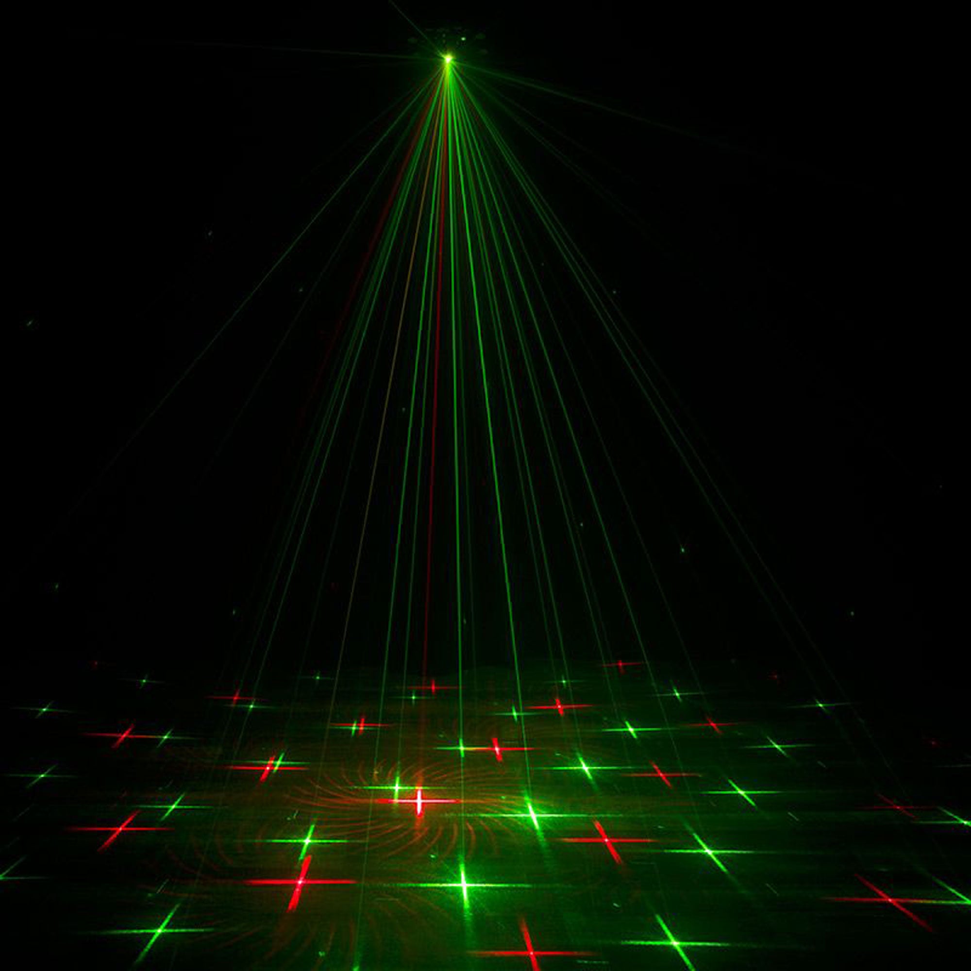 Eliminator Lighting Furious Three RG 3-FX-In-1 Moonflower, Wash, and Laser Light Fixture