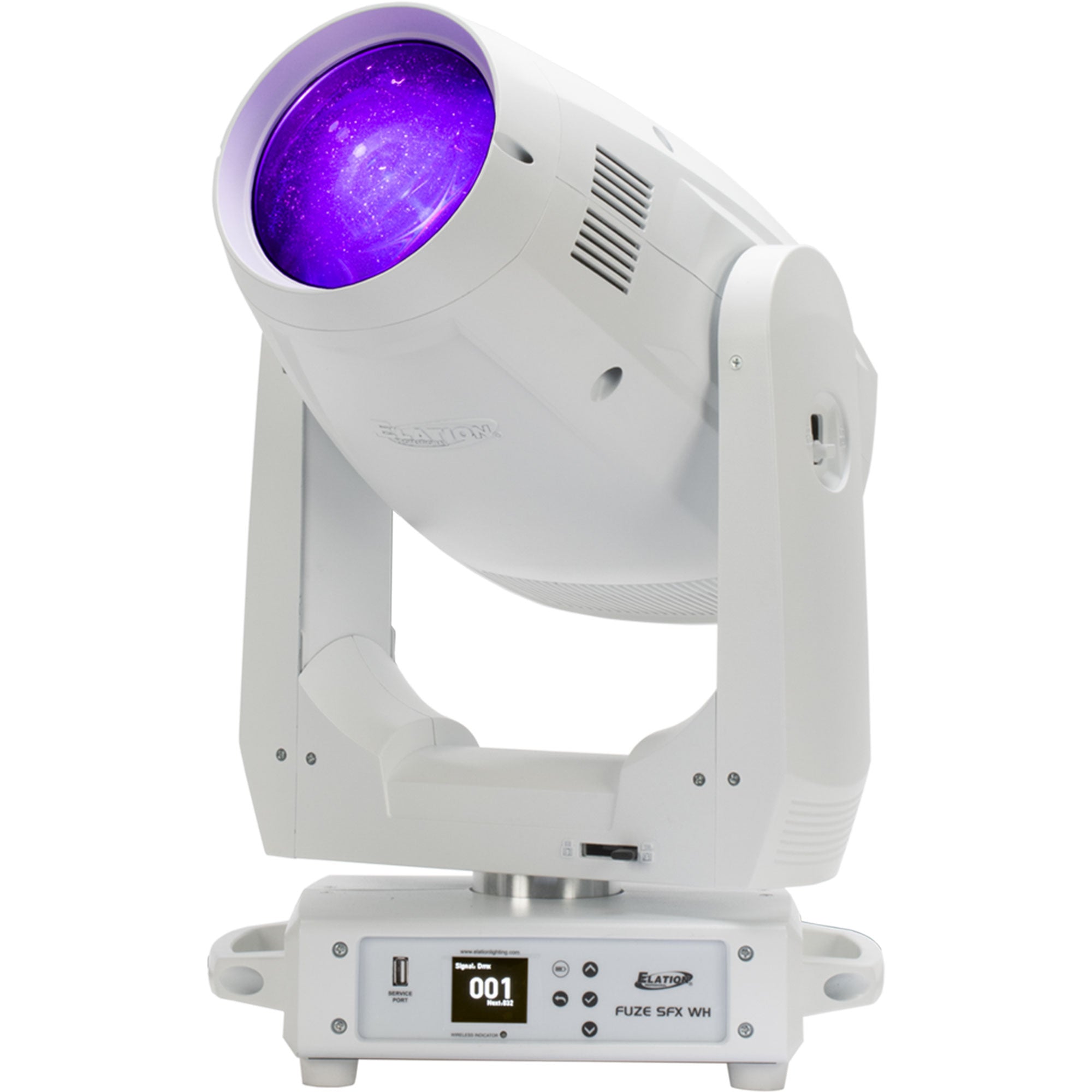 Elation FUZE SFX WH Moving 300W LED Spot/FX Light Fixture with CMY (300W, White)