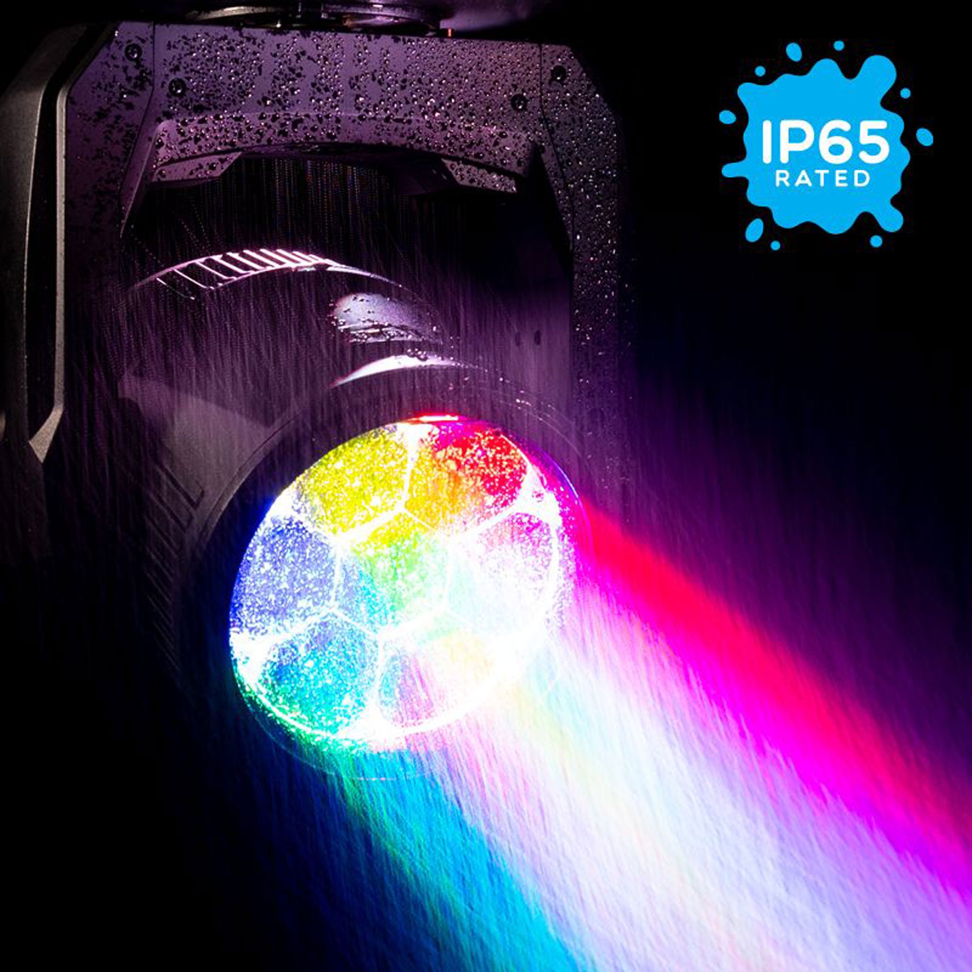 American DJ Hydro Flex L7 420W Outdoor Rated Professional Moving Head Wash Fixture (IP65)