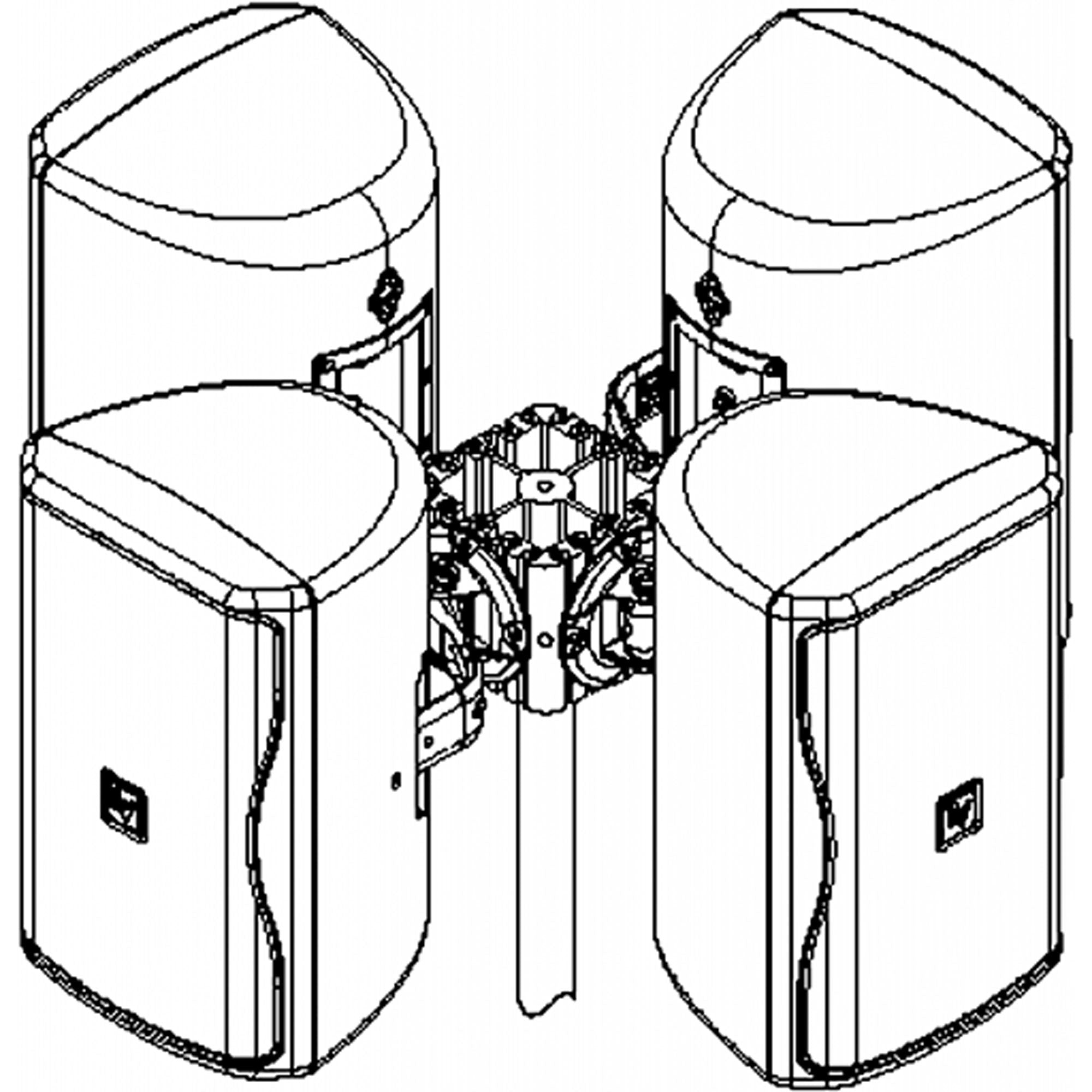 Electro-Voice AB-ZE Array Bracket Assembly for EVID or ZX1I