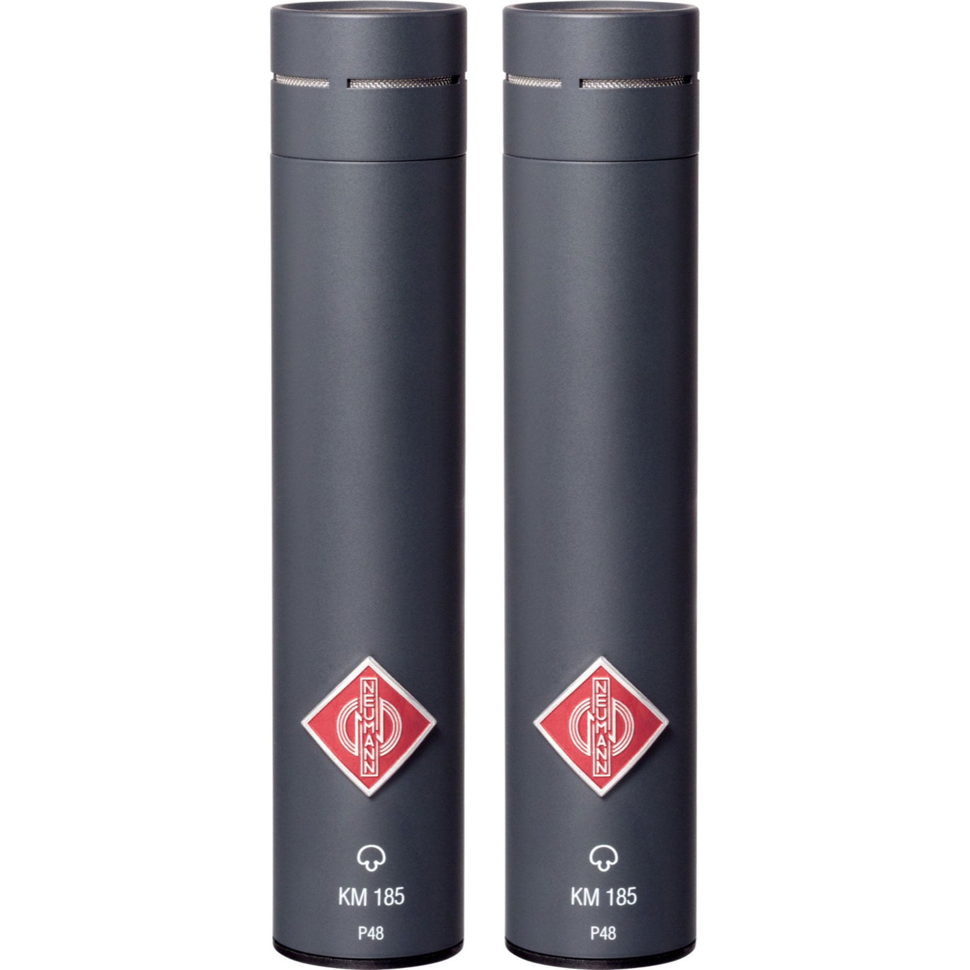 Neumann KM 185 MT Stereo Microphone Set (Matte Black)