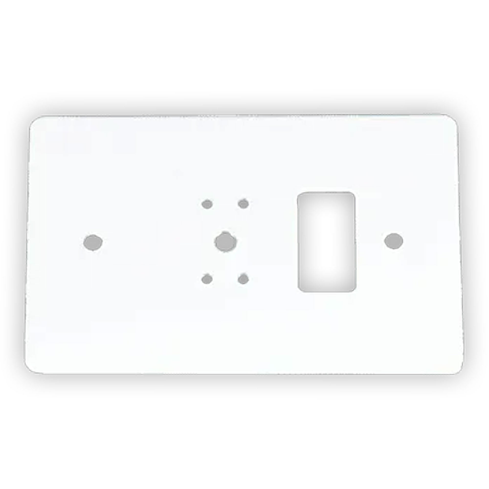 Listen Technologies LA-347-WH Wall Box Mounting Plate (White)