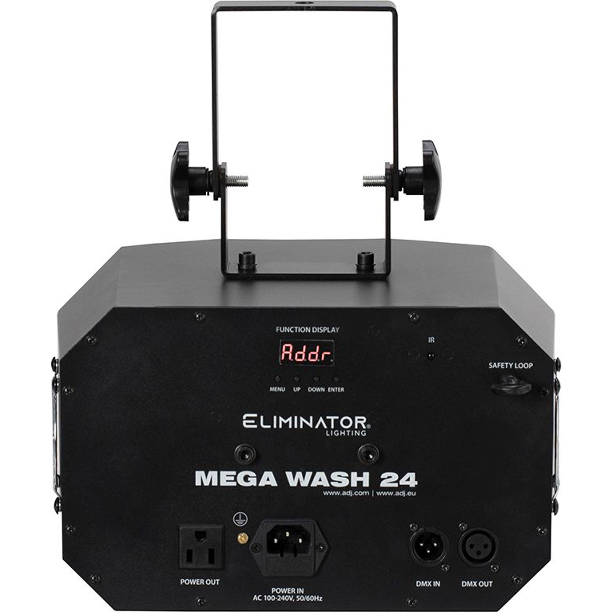 Eliminator Lighting Mega Wash 24 RGBWA+UV LED Wash Light Fixture with Effects