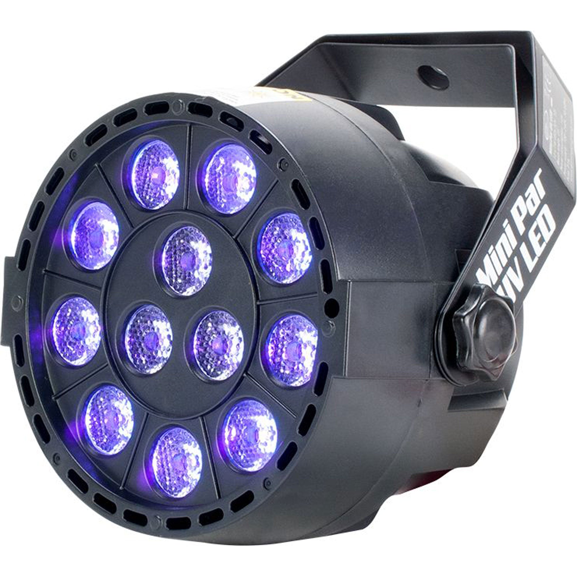 Eliminator Lighting Mini Par UV LED Blacklight Par Can Fixture