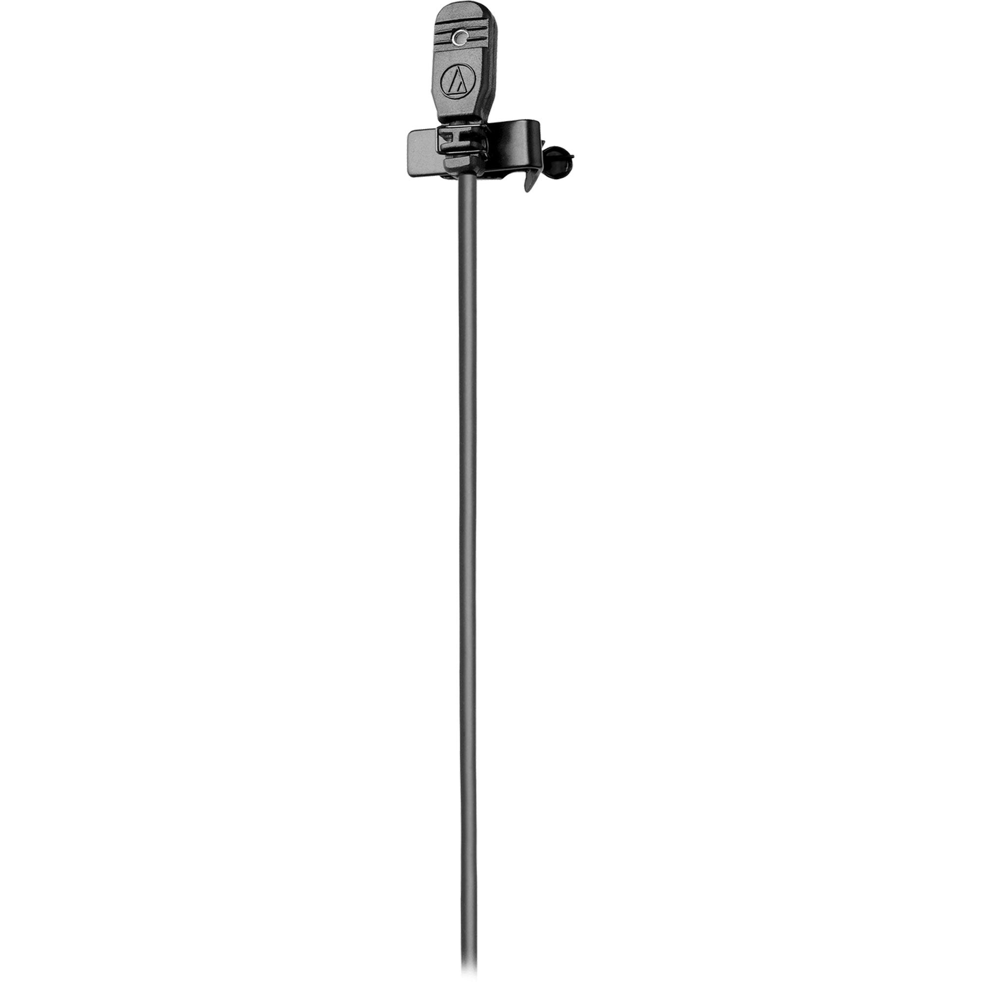 Audio-Technica MT830cH Omnidirectional Lavalier Microphone (Black, 4-Pin cH Connector)