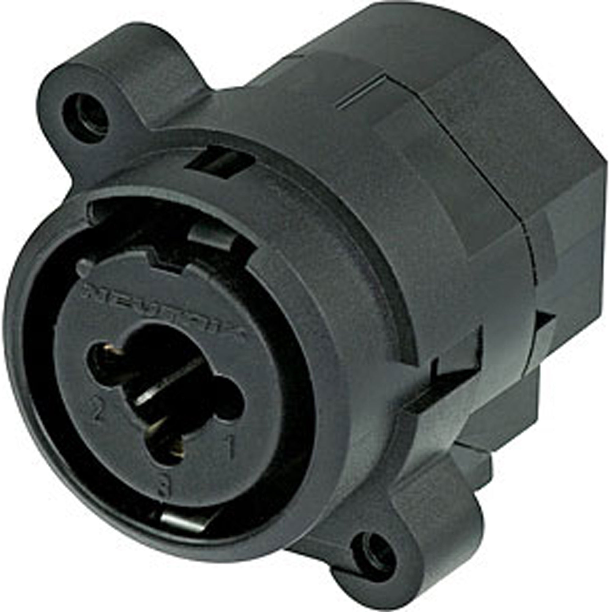 Neutrik NCJ5FI-V-0 Combo XLR & 1/4" Mono Jack, Latchless (Vertical PCB, Box of 100)