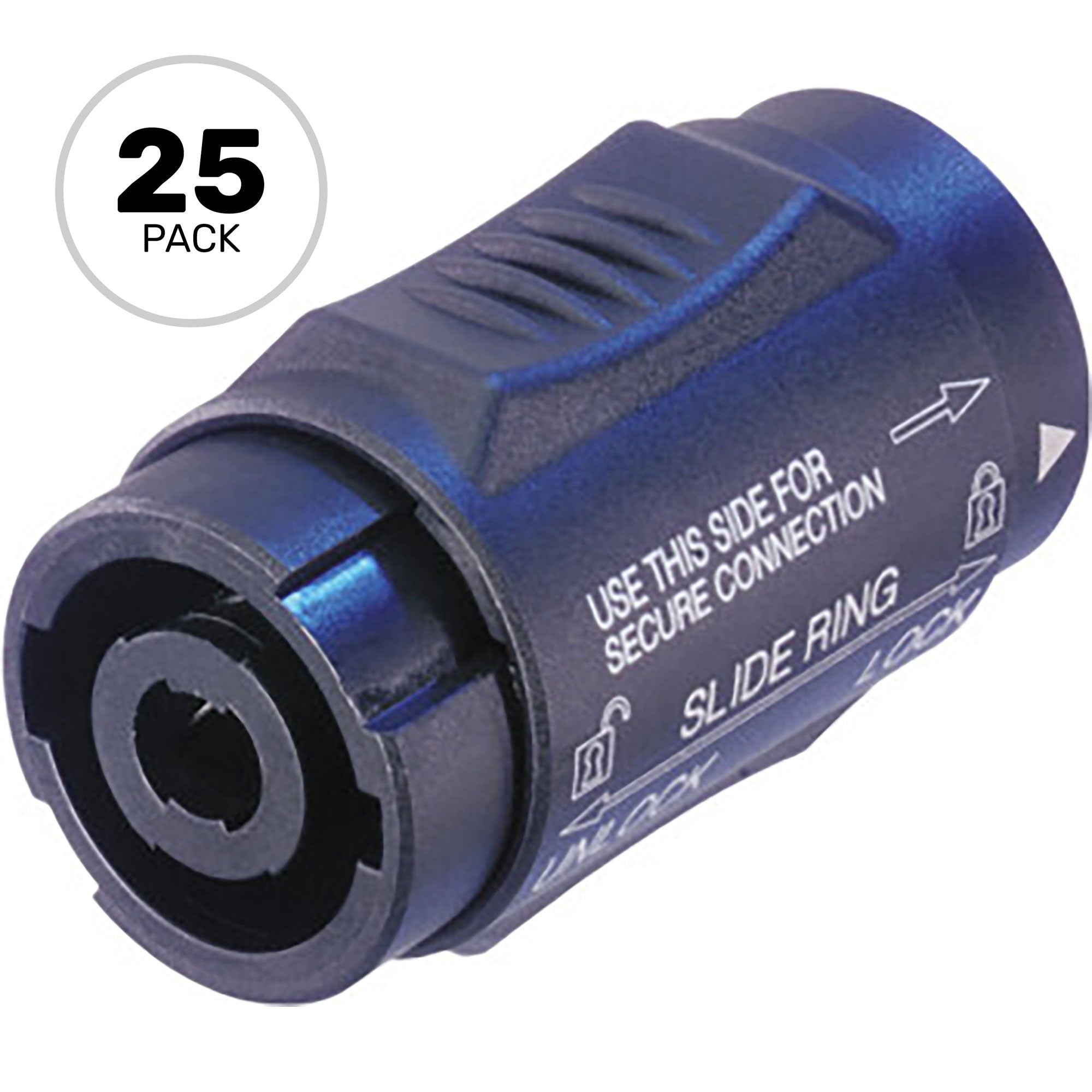 Neutrik NL4MMX Lockable 4-Pole speakON Coupler