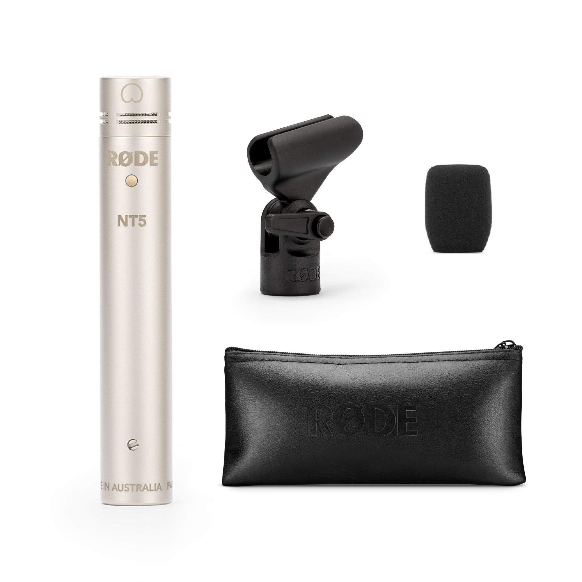 Rode NT5 Cardioid Studio Condenser Microphone (Single Microphone)