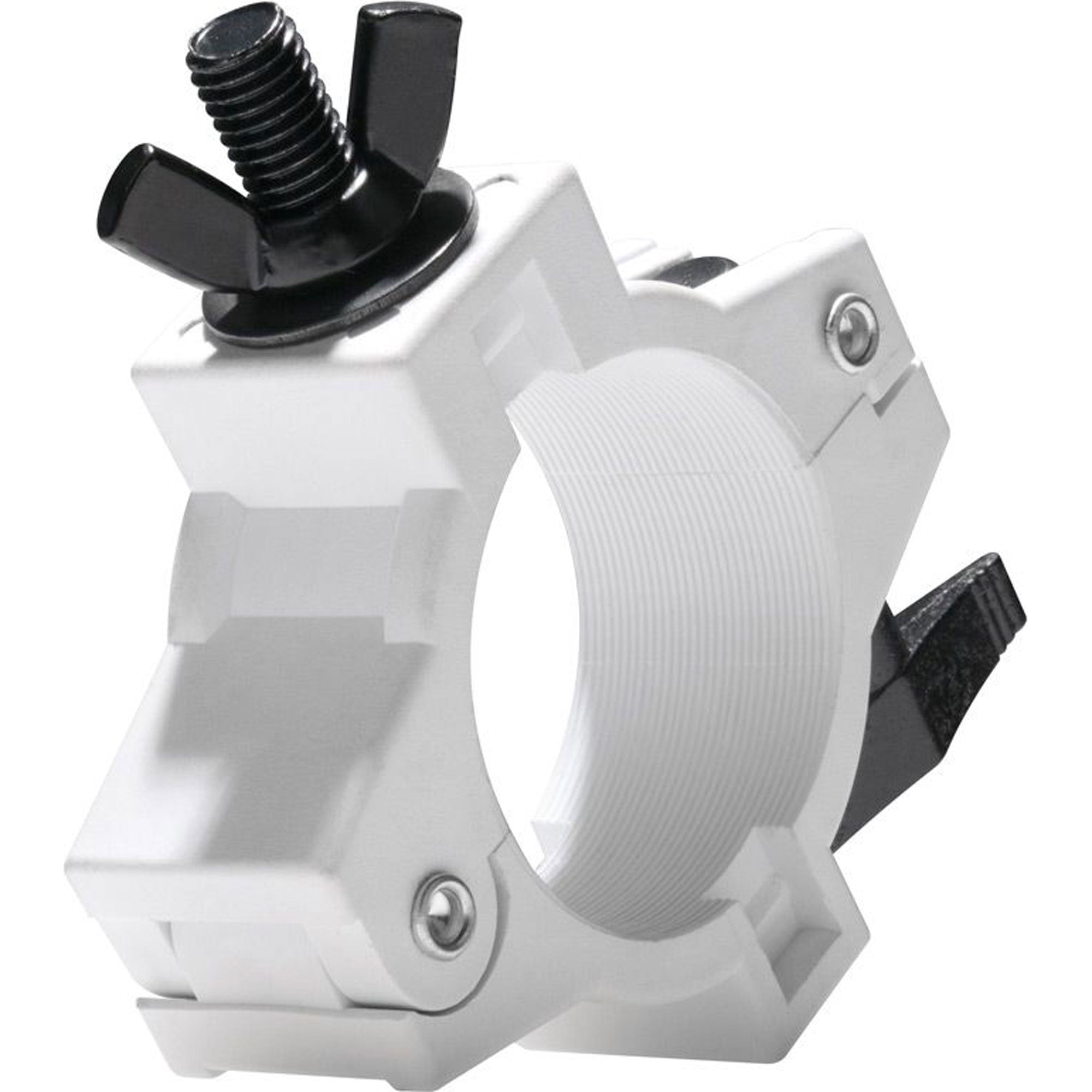 American DJ O Slim Pearl O-Clamp for 2" Truss (White)