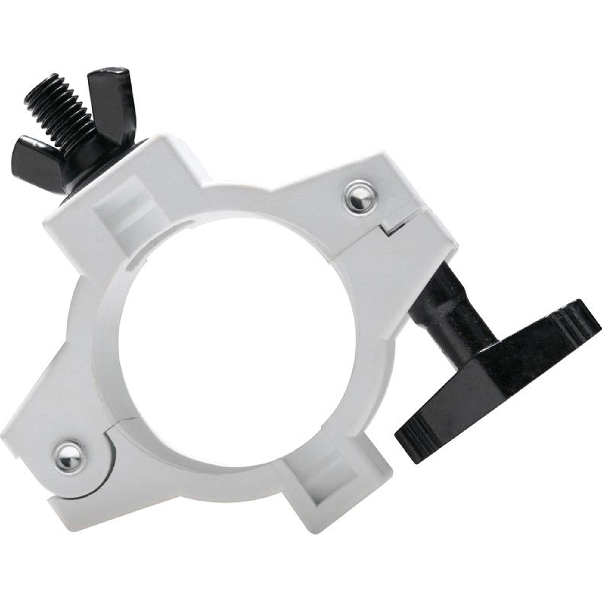 American DJ O Slim Pearl O-Clamp for 2" Truss (White)