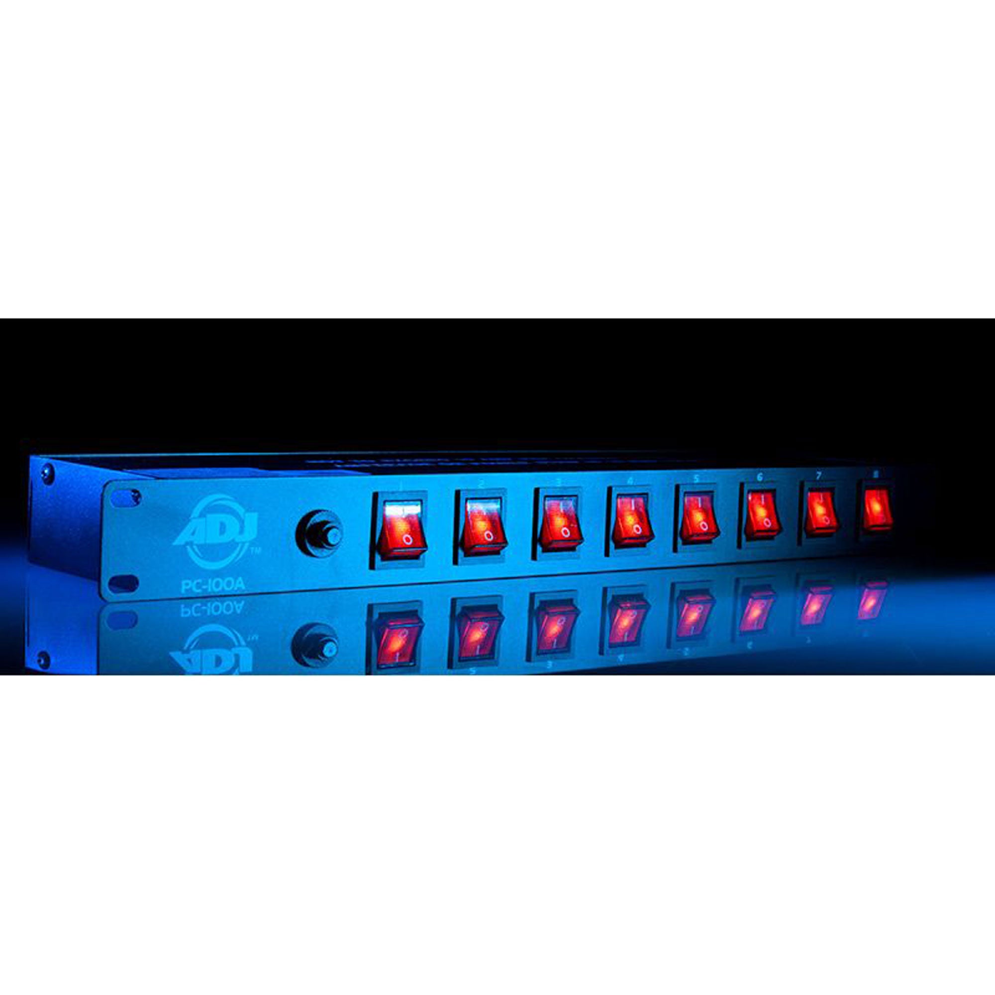 American DJ PC-100A Rackmount A/C Power Center