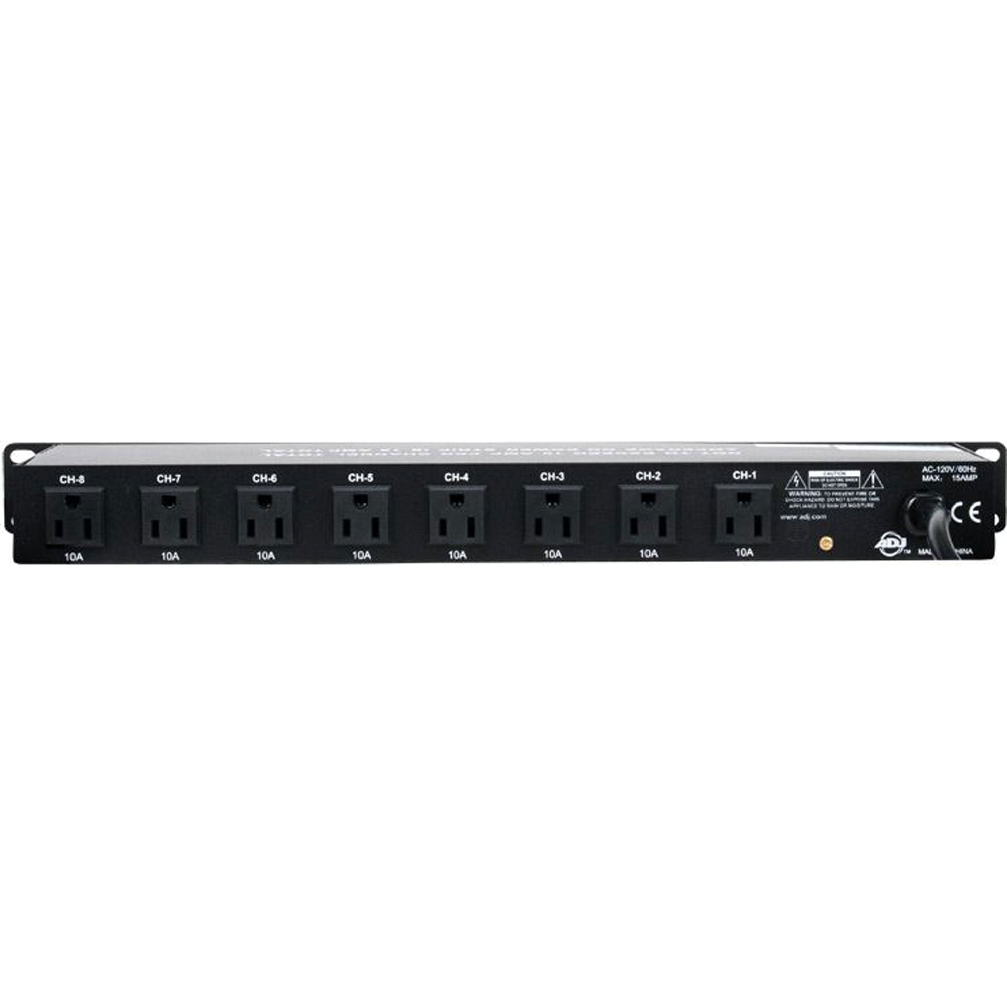 American DJ PC-100A Rackmount A/C Power Center