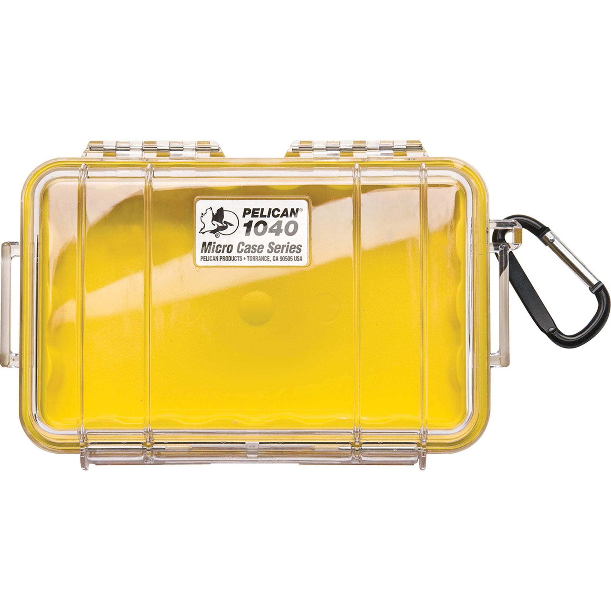 Pelican 1040 Micro Case (Yellow / Clear)