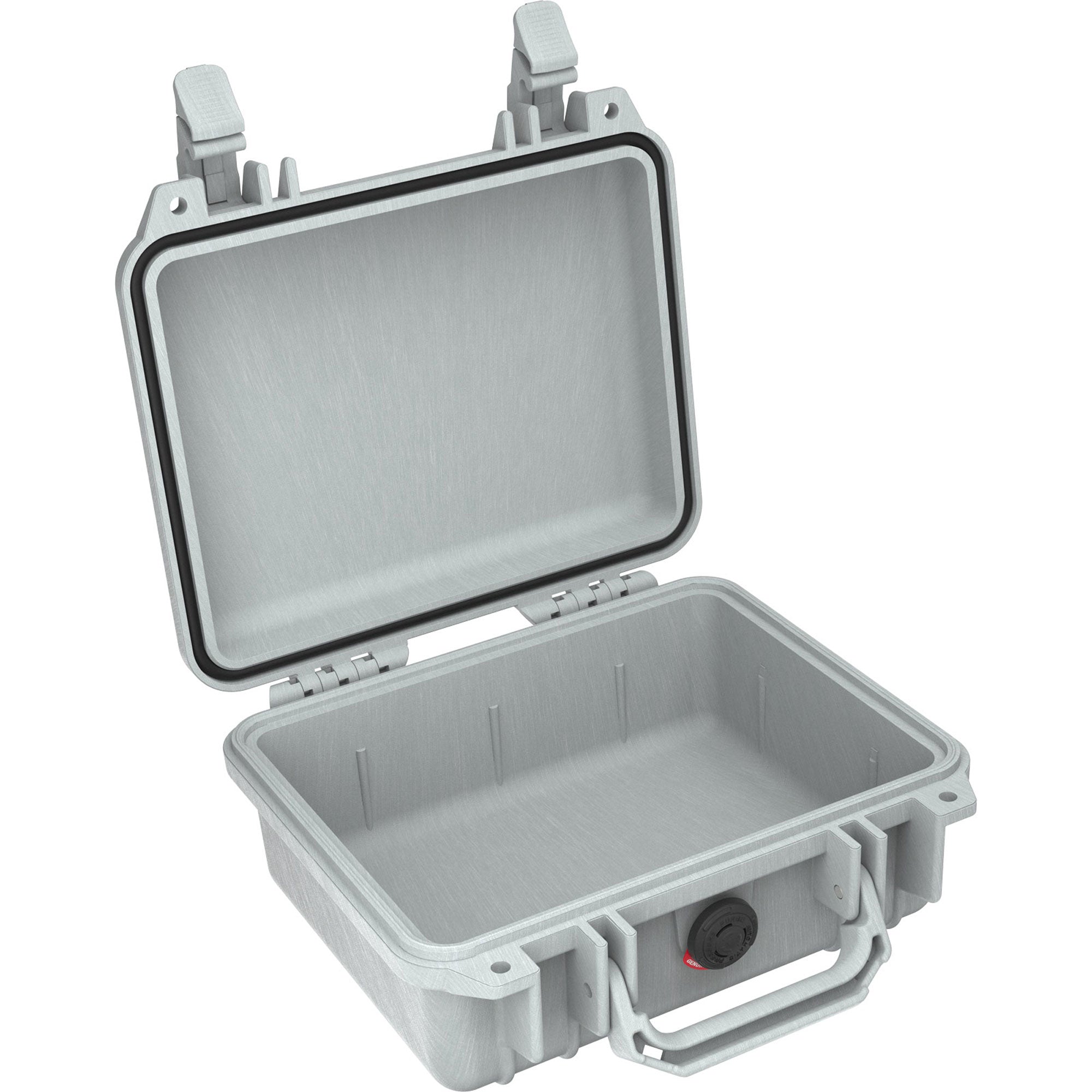 Pelican 1200NF Protector Case without Foam (Silver)