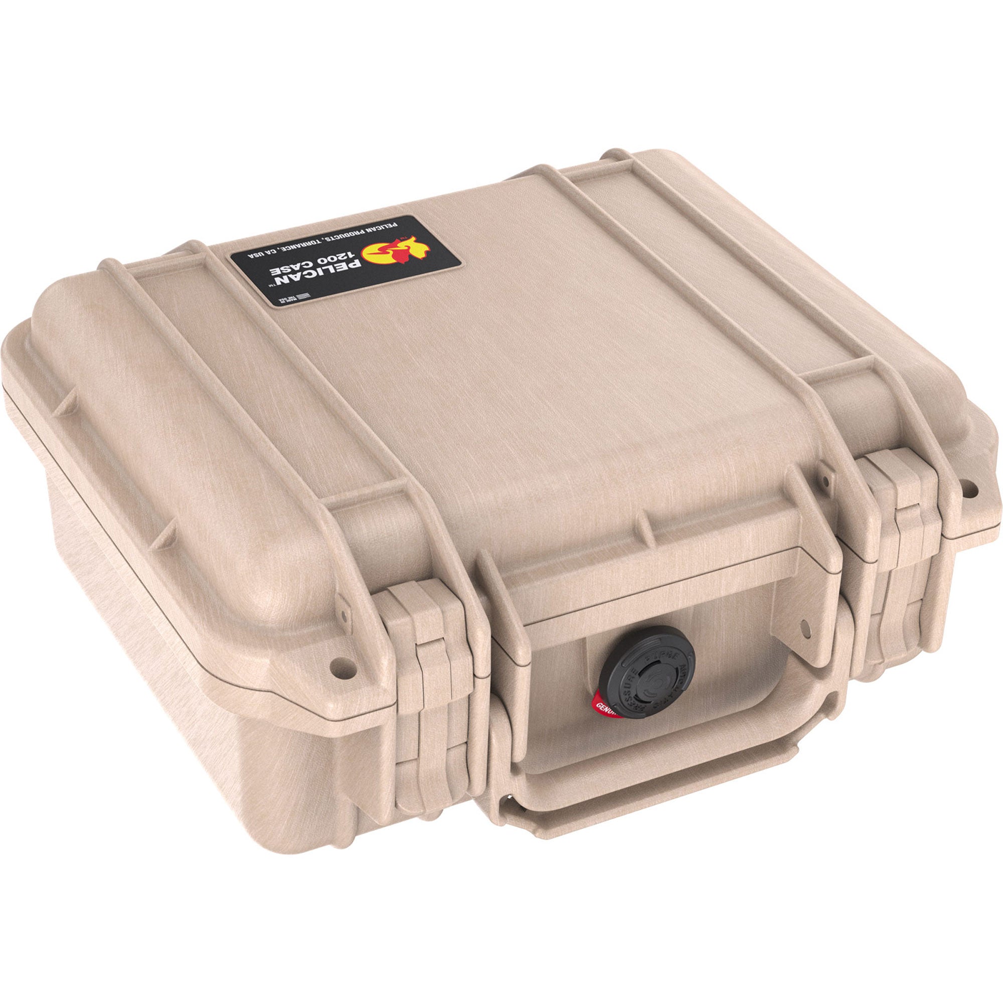 Pelican 1200 Protector Case with Foam (Desert Tan)