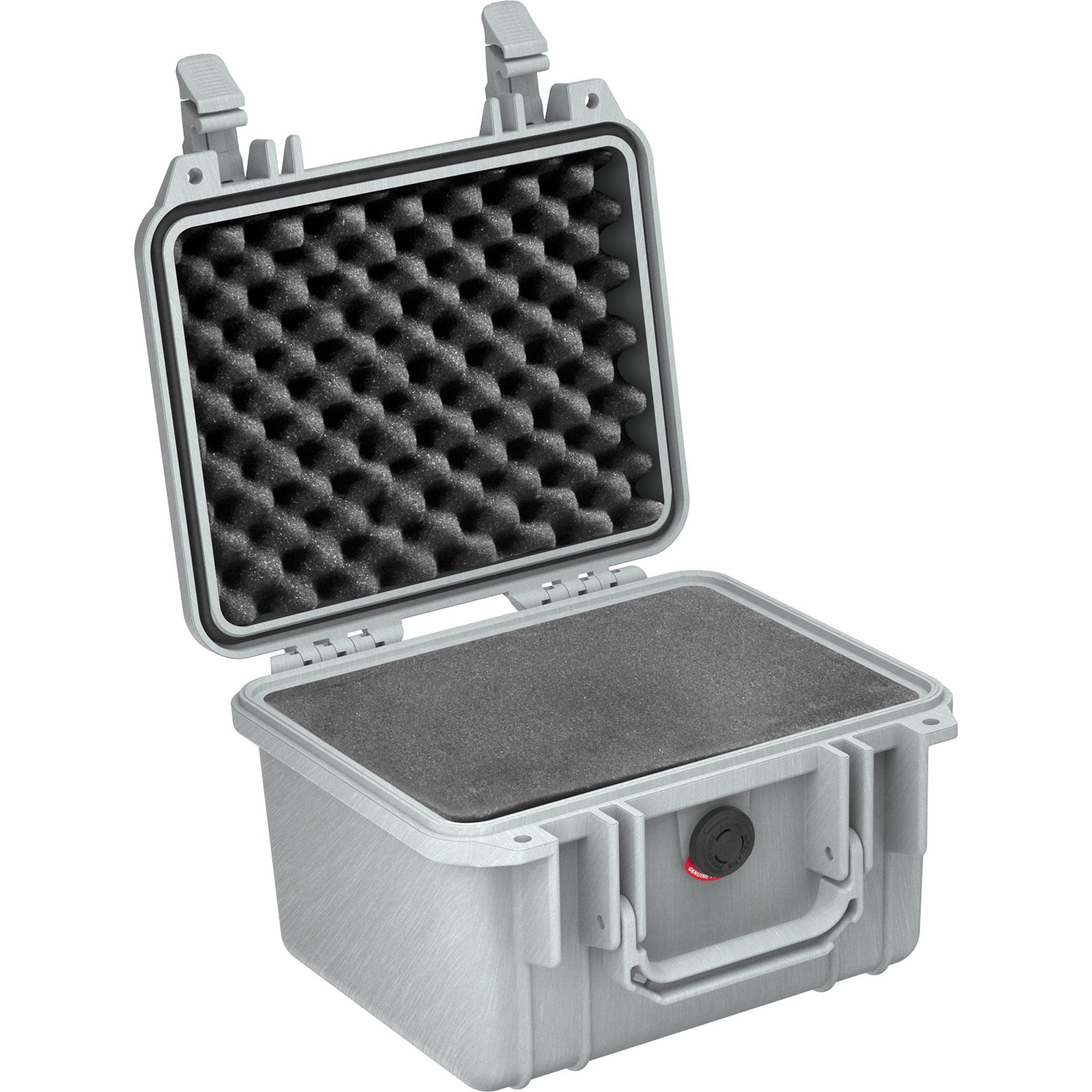 Pelican 1300 Protector Case with Foam (Silver)