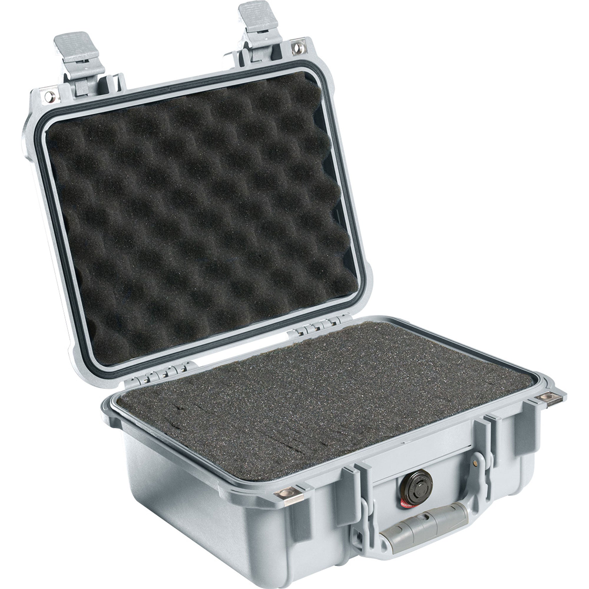 Pelican 1400 Protector Case with Foam (Silver)