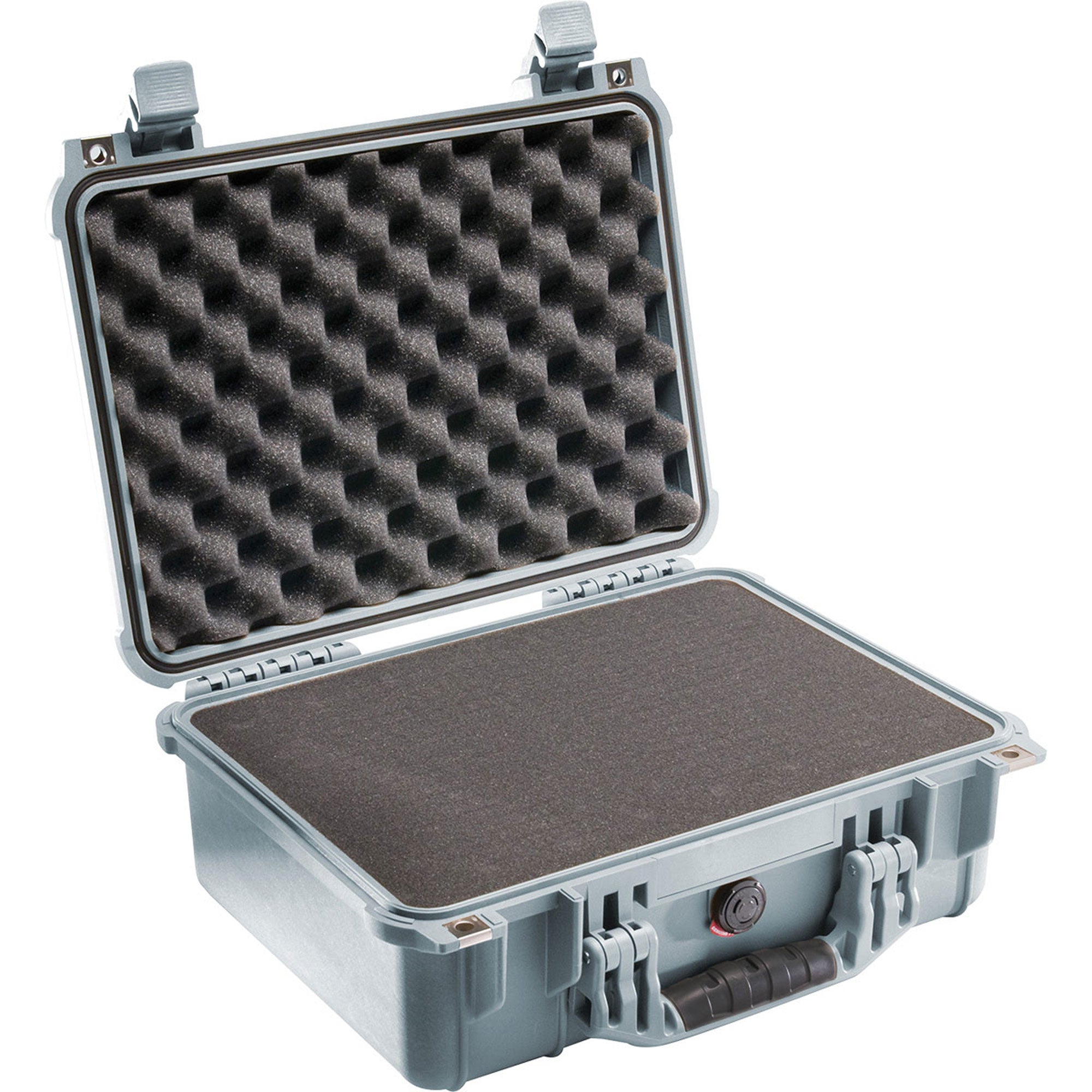 Pelican 1450 Protector Case with Foam (Silver)