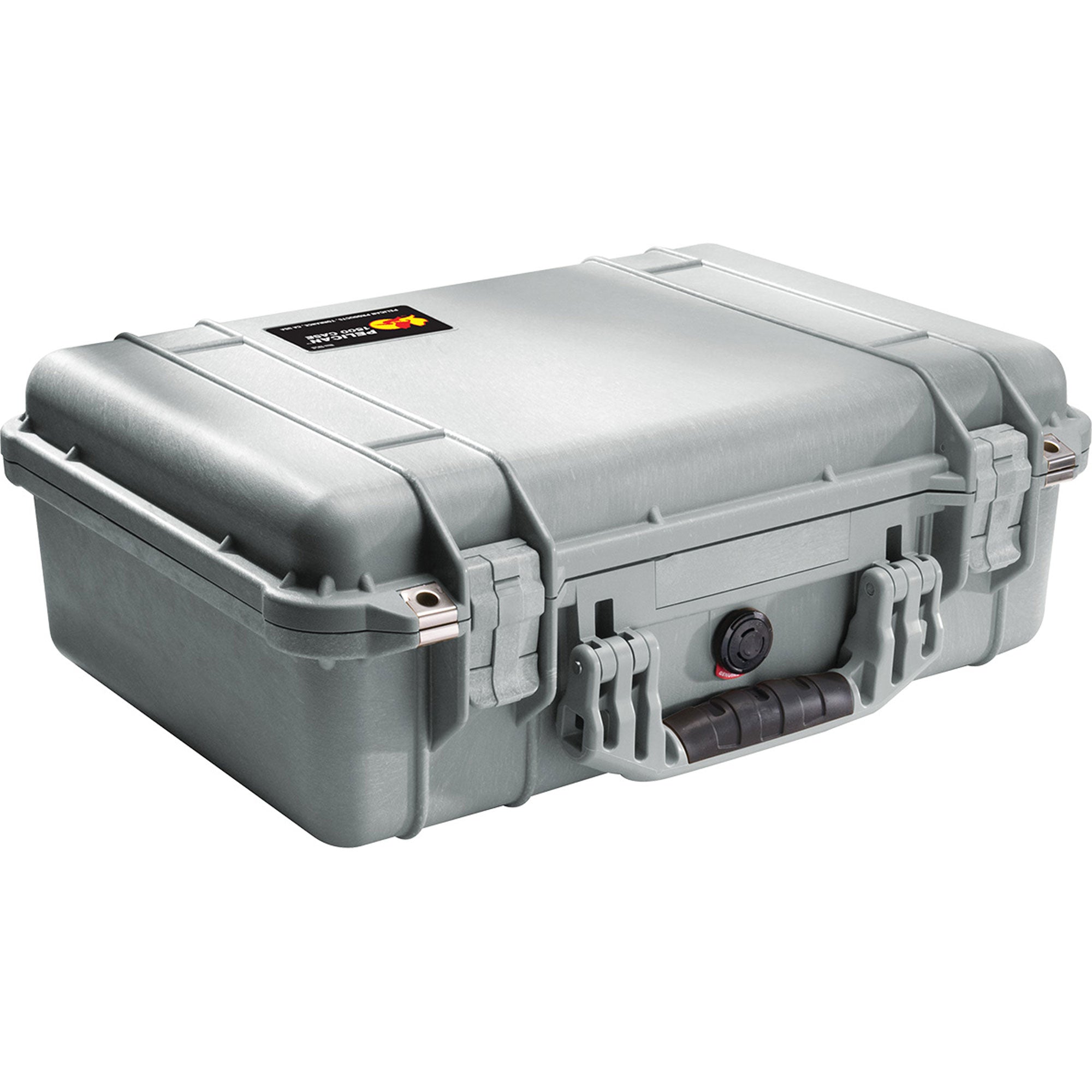 Pelican 1500NF Protector Case without Foam (Silver)