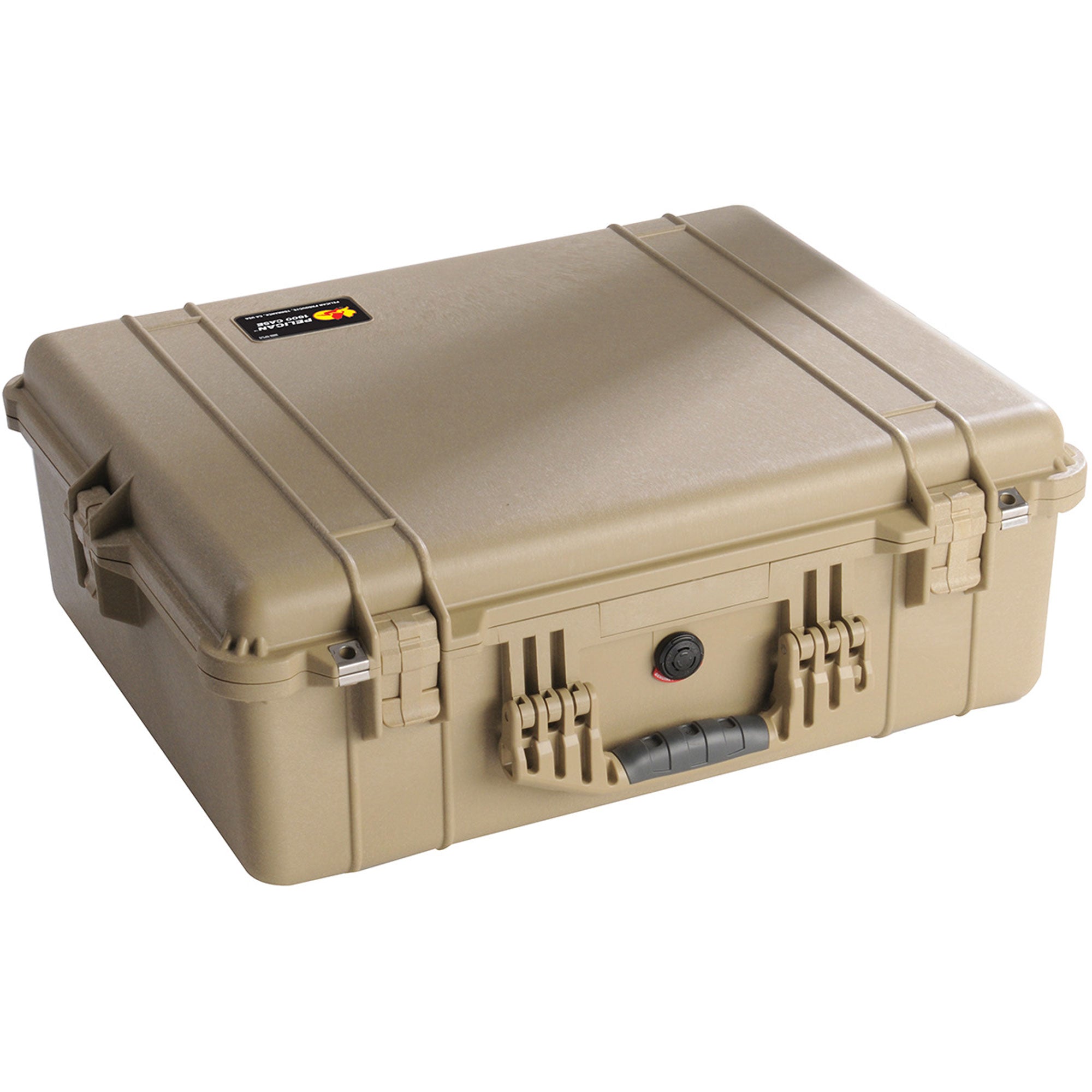 Pelican 1600NF Protector Case without Foam (Desert Tan)