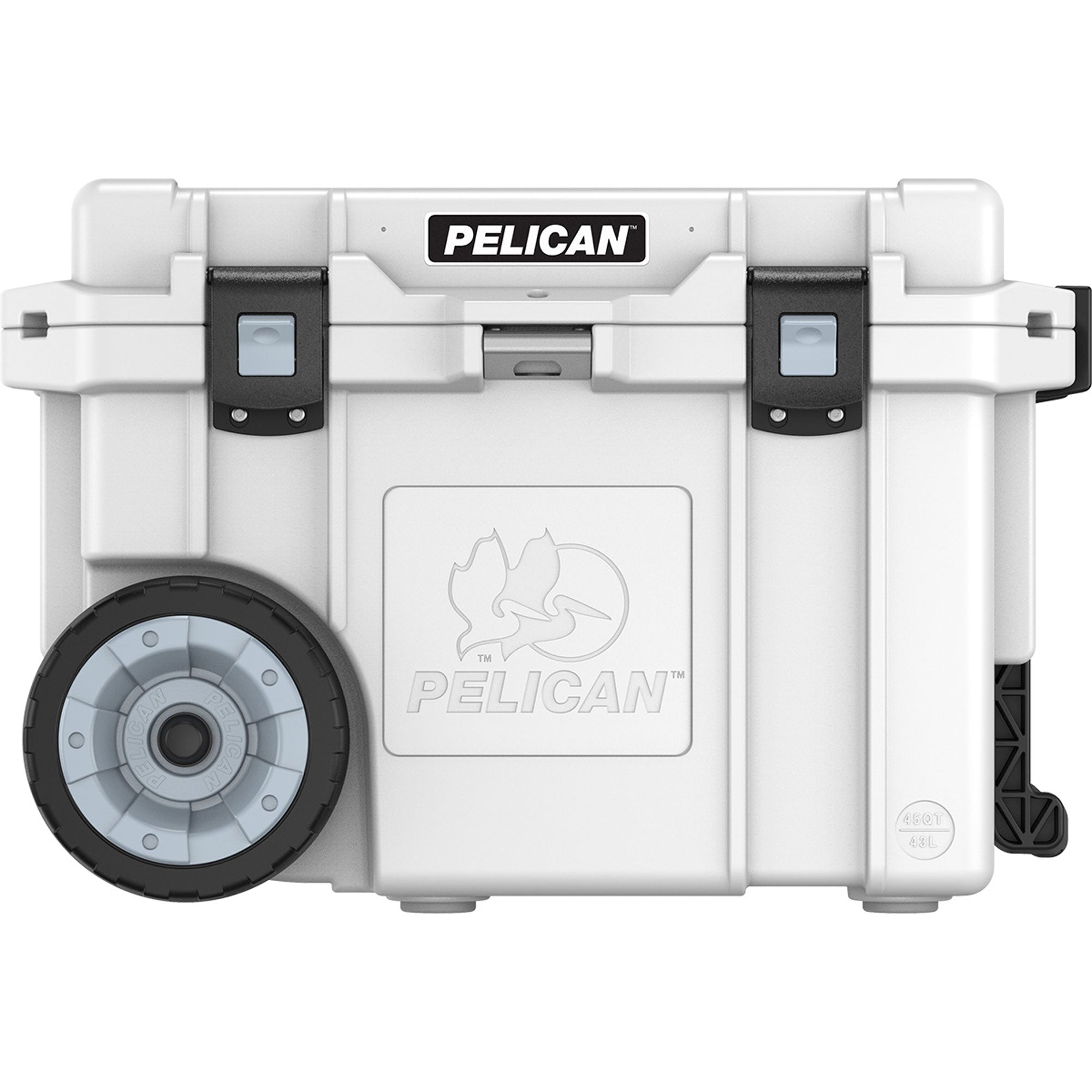 Pelican 45QW Elite Wheeled Cooler (White)