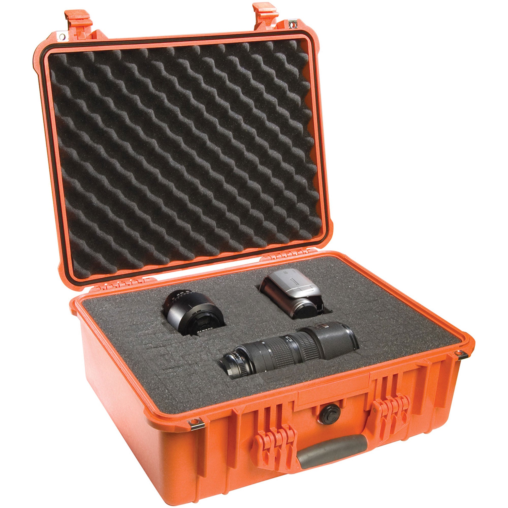 Pelican 1550 Protector Case with Foam (Orange)