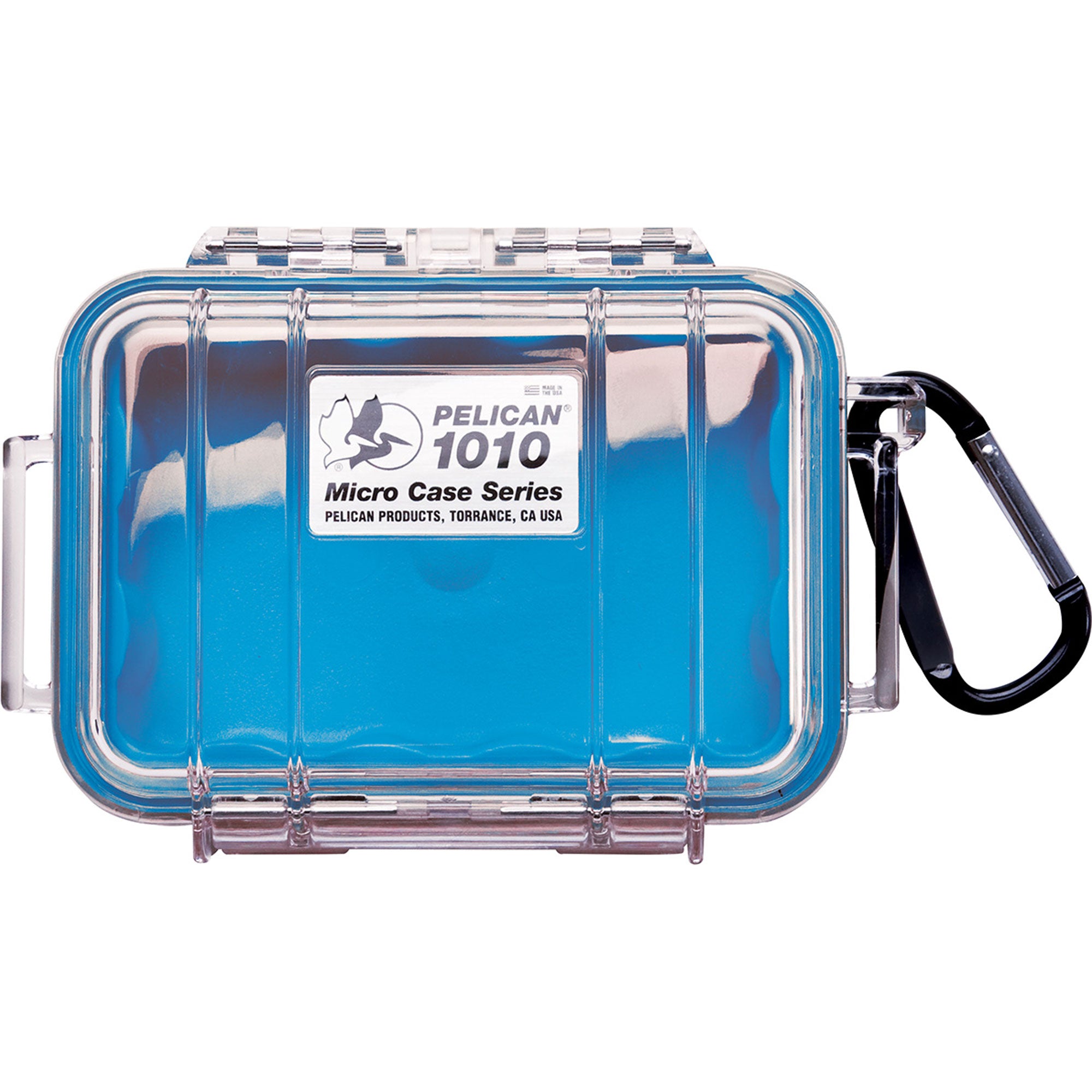 Pelican 1010 Micro Case (Blue / Clear)
