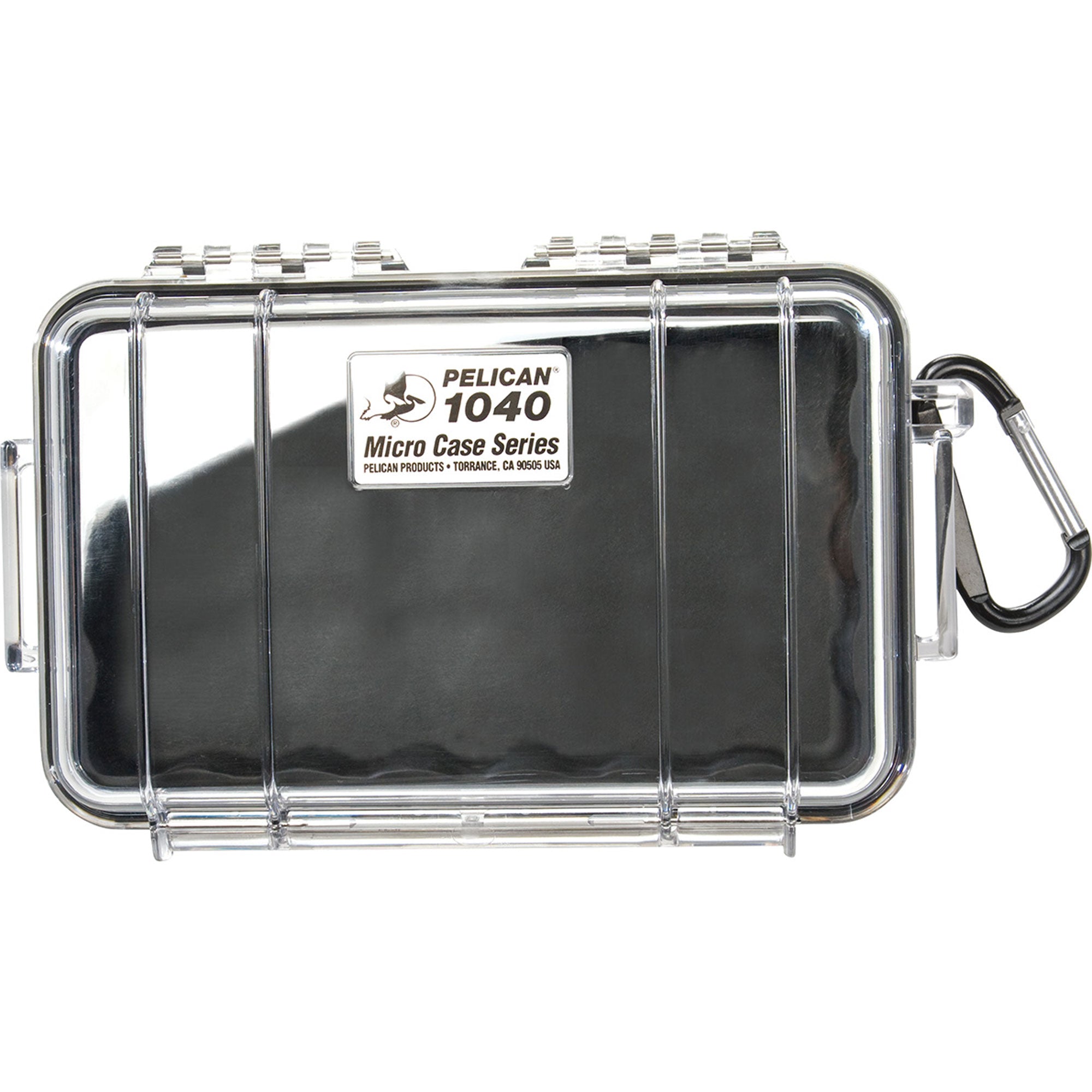 Pelican 1040 Micro Case (Black / Clear)