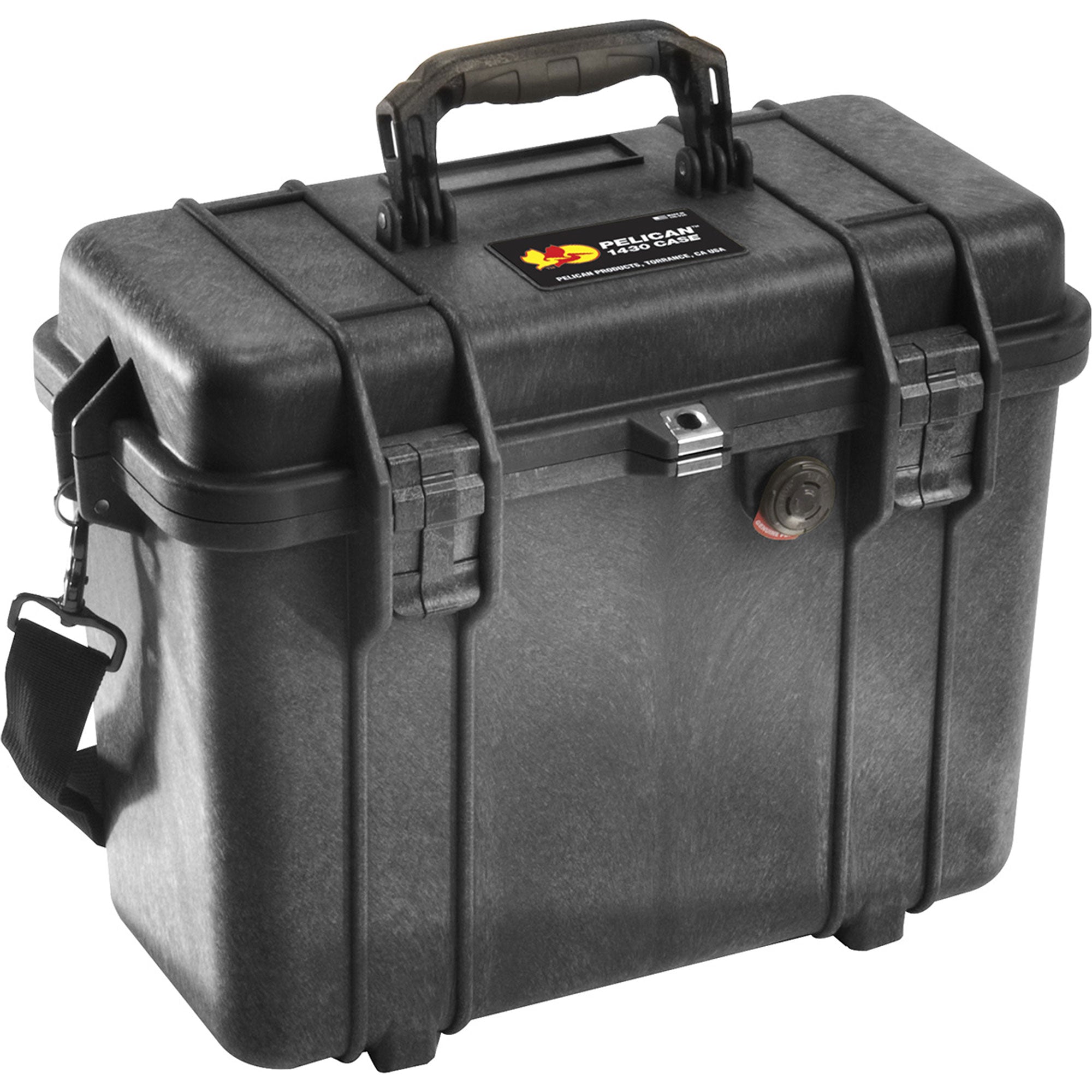 Pelican 1430 Protector Top Loader Case with Foam (Black)