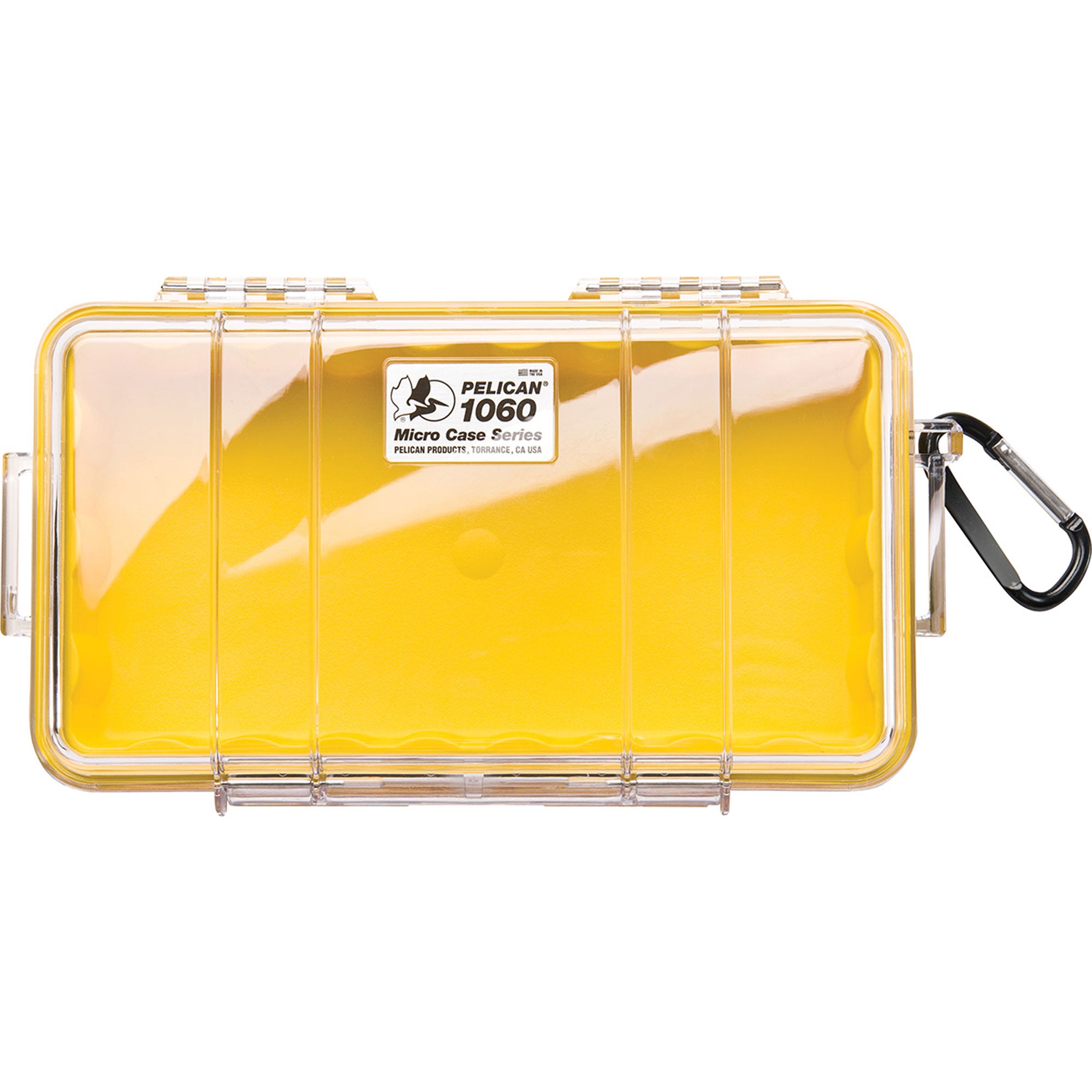 Pelican 1060 Micro Case (Yellow / Clear)