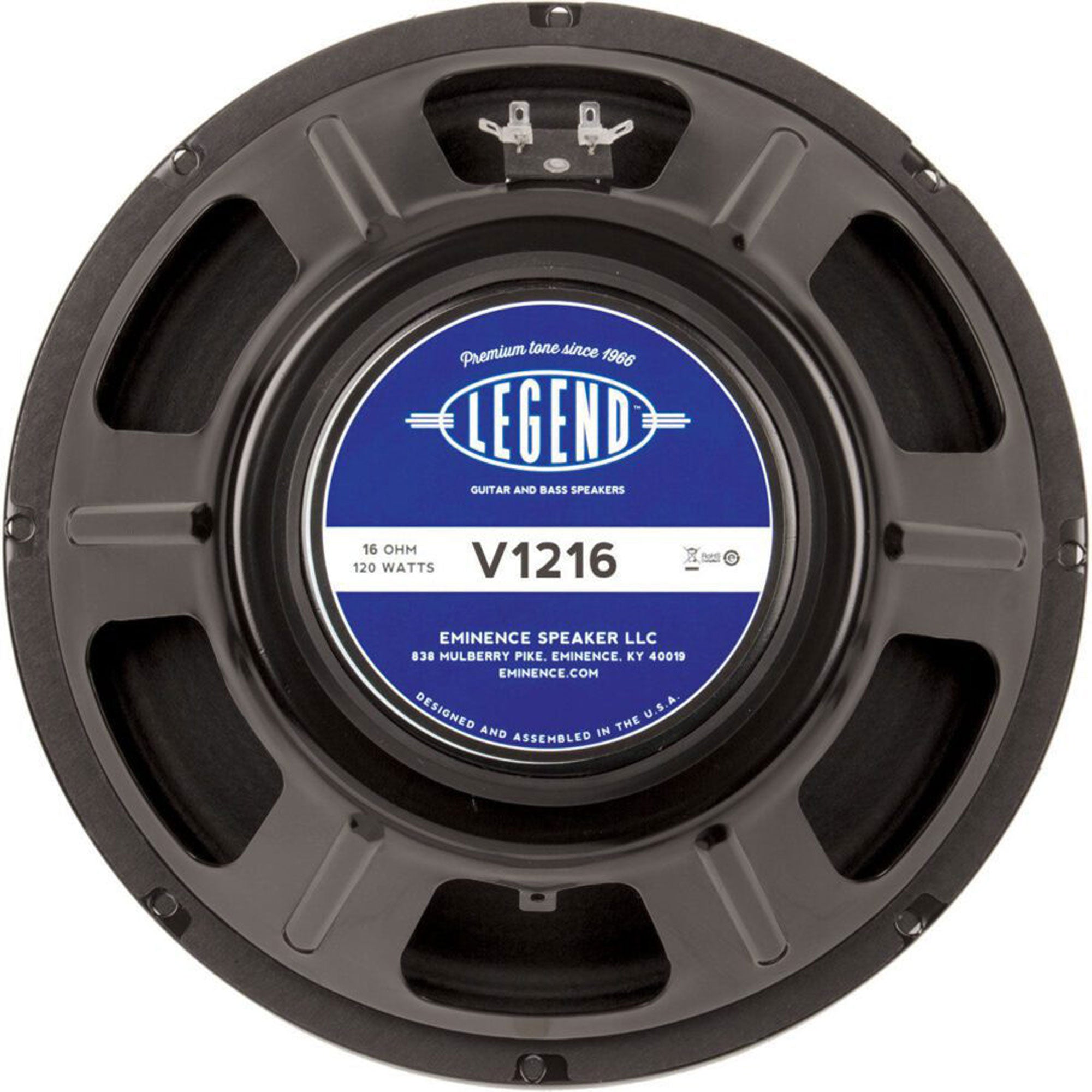 Eminence Legend V1216 12" Guitar Speaker, 16 Ohm
