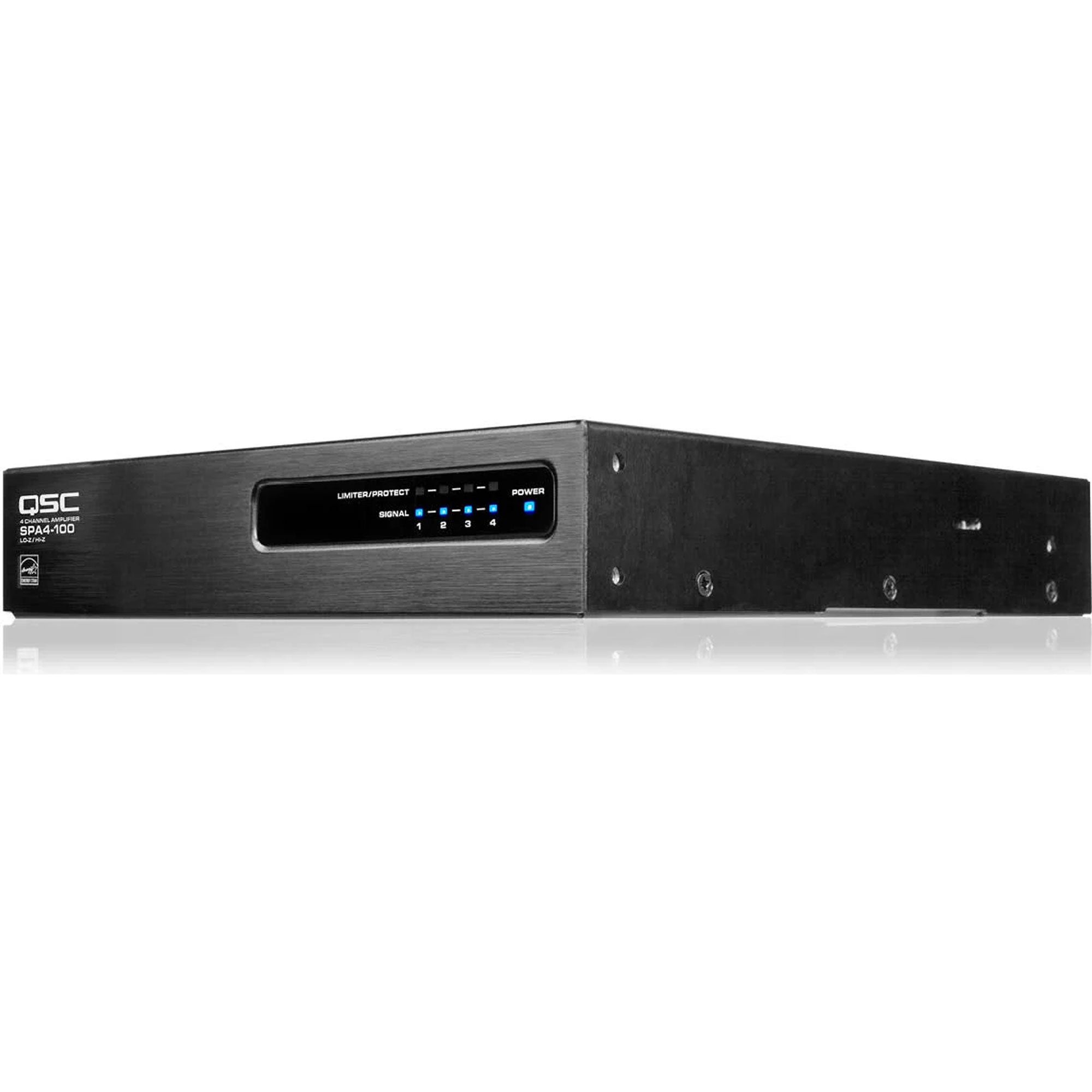 QSC SPA4-100 Energy Star 4-Channel Power Amplifier (100W)