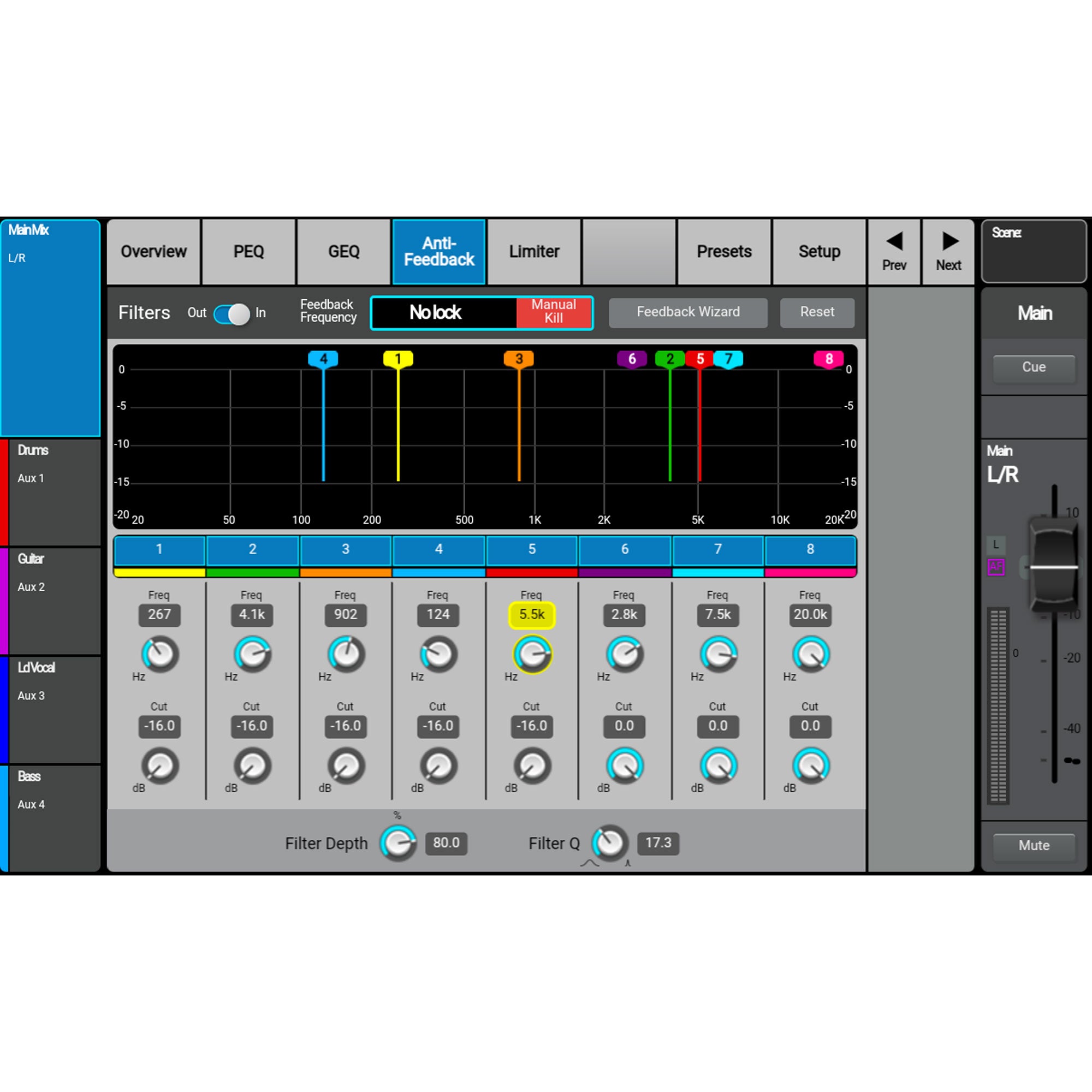 QSC TouchMix-30 Pro Compact Digital Mixer
