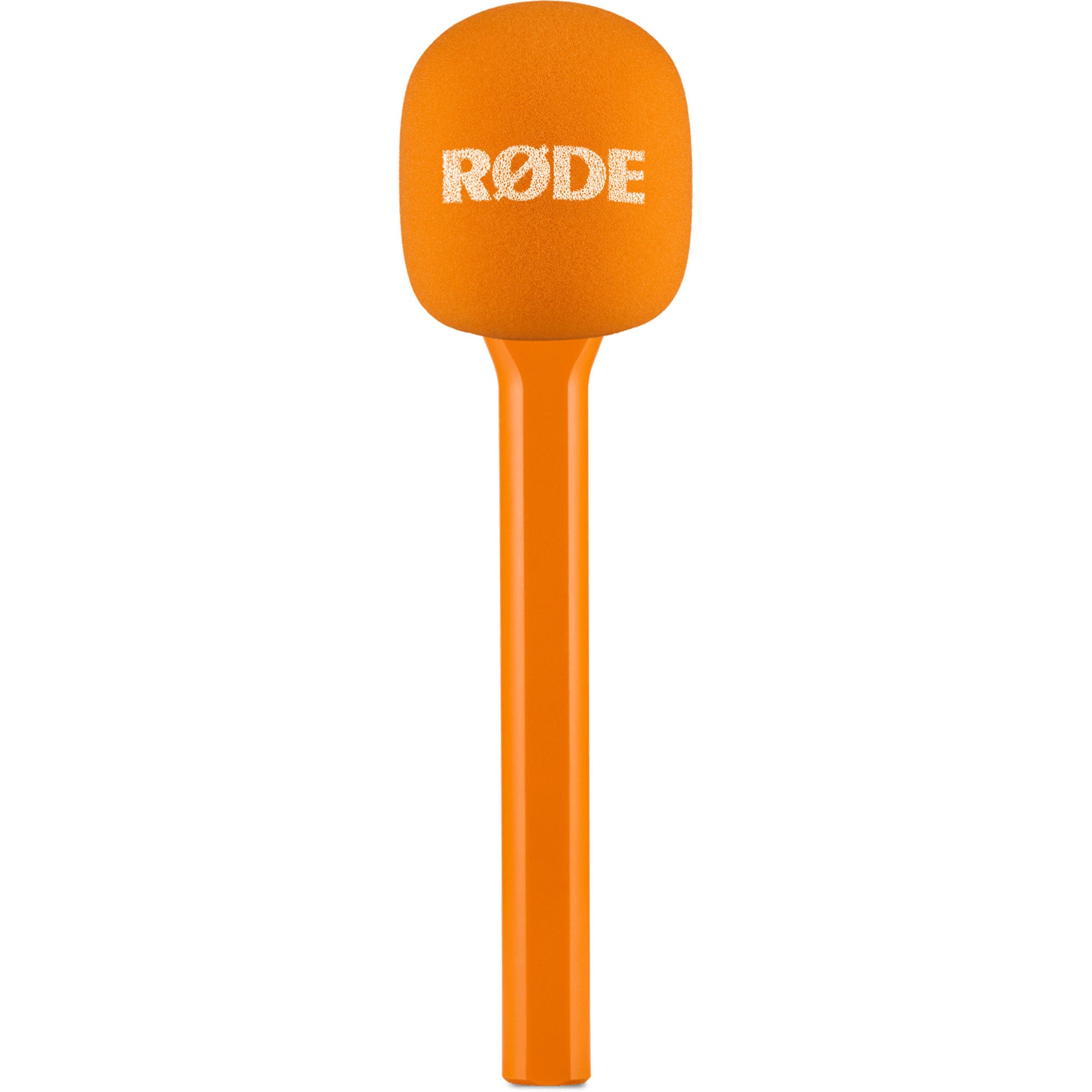 Rode Interview GO Handheld Mic Adapter for Wireless Clip-On Transmitter (Orange)